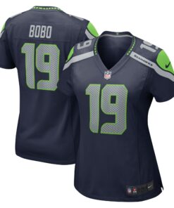 Women's Seattle Seahawks Jake Bobo College Navy Game Jersey JS9210 nicesnker