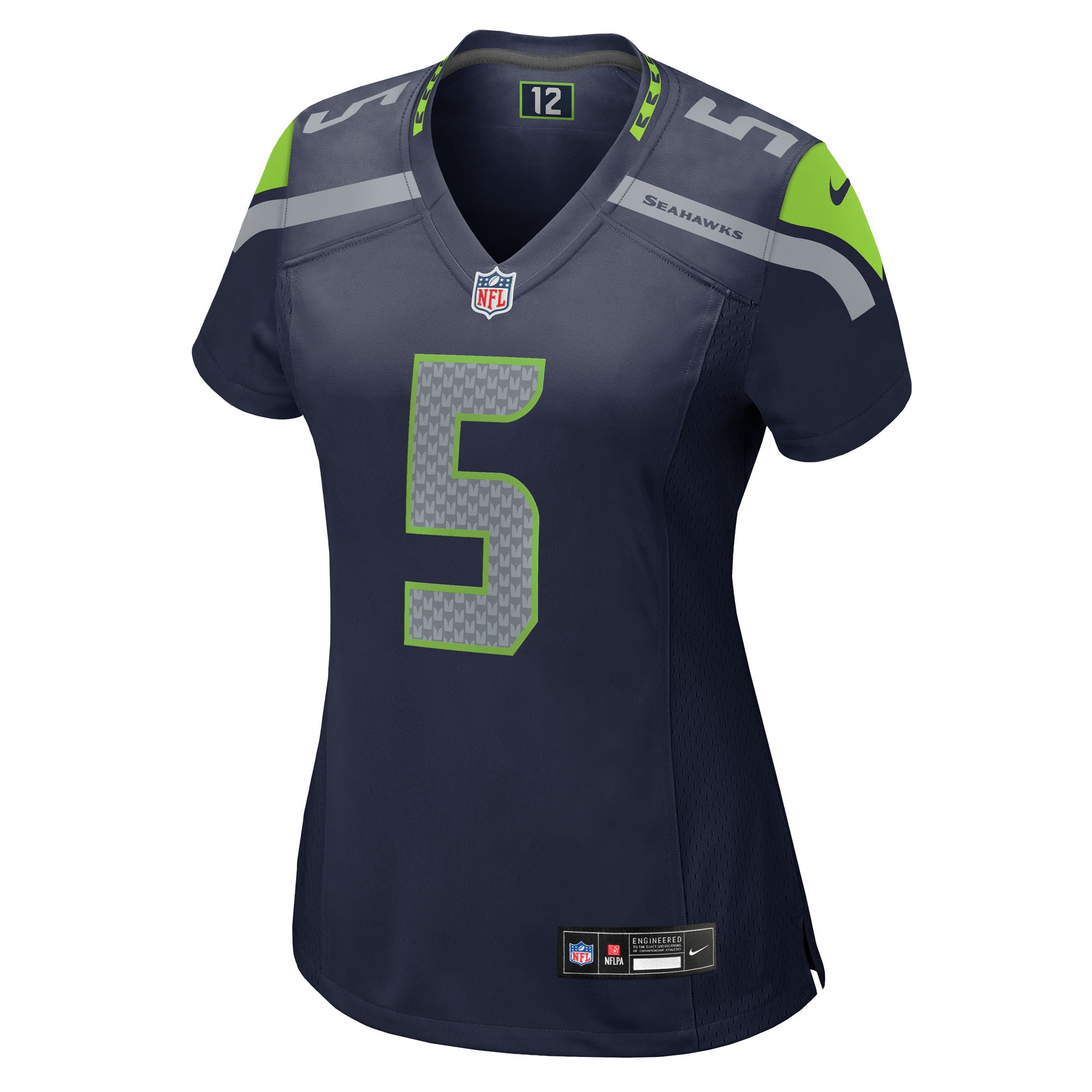 Women's Seattle Seahawks Jason Myers College Navy Team Game Jersey JS5988 nicesnker - Image 2