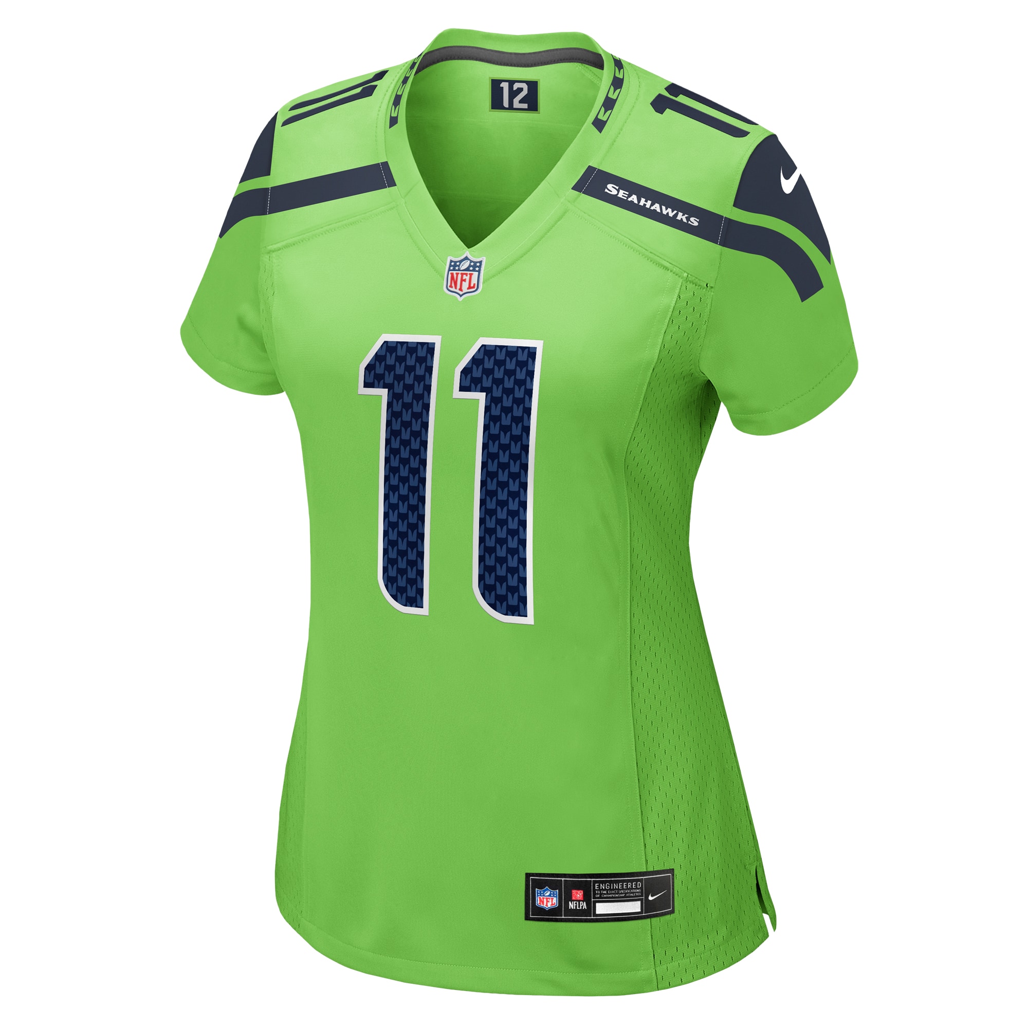 Women's Seattle Seahawks Jaxon Smith-Njigba Neon Green Game Jersey JS8970 nicesnker - Image 2
