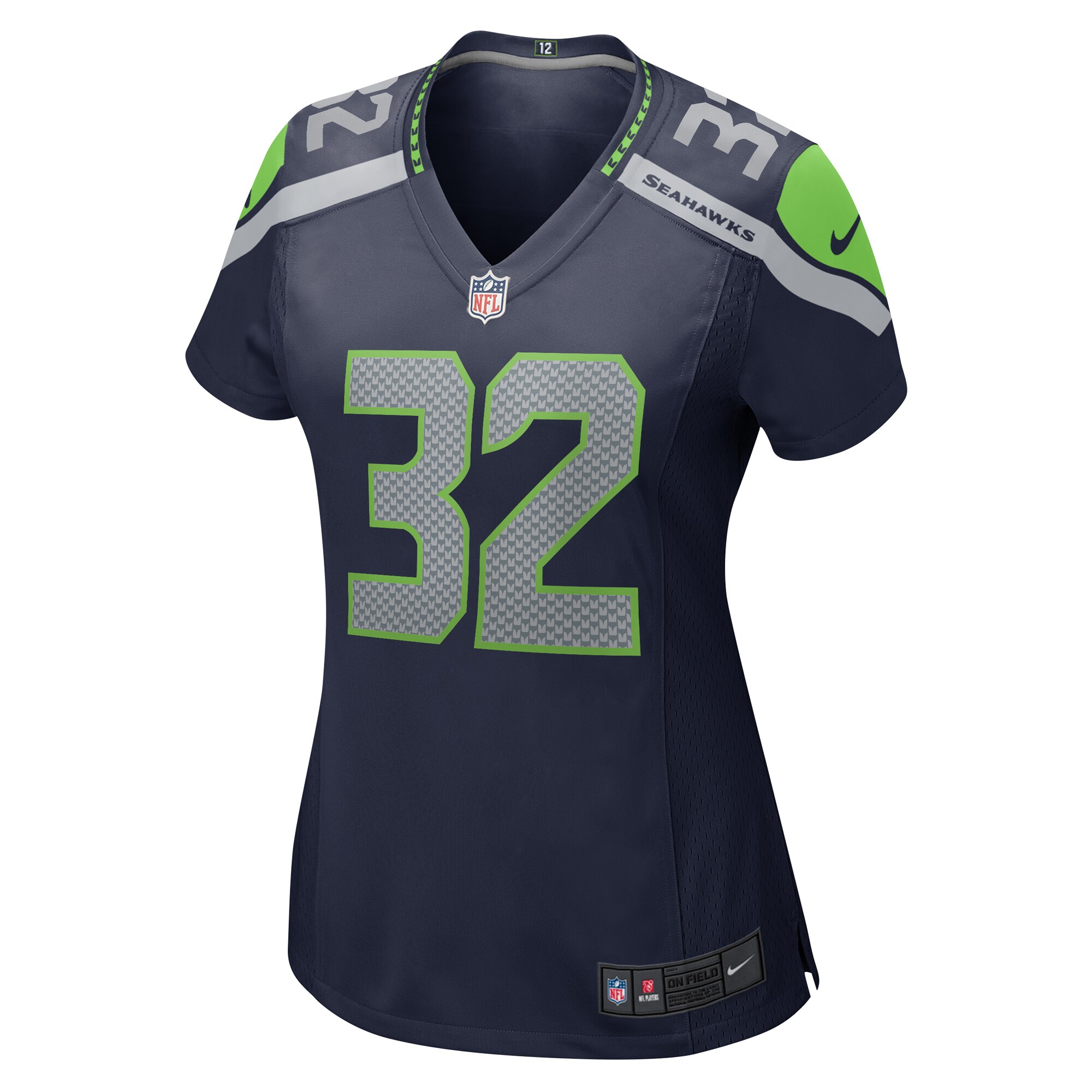 Women's Seattle Seahawks Jerrick Reed II College Navy Game Jersey JS2950 nicesnker - Image 2