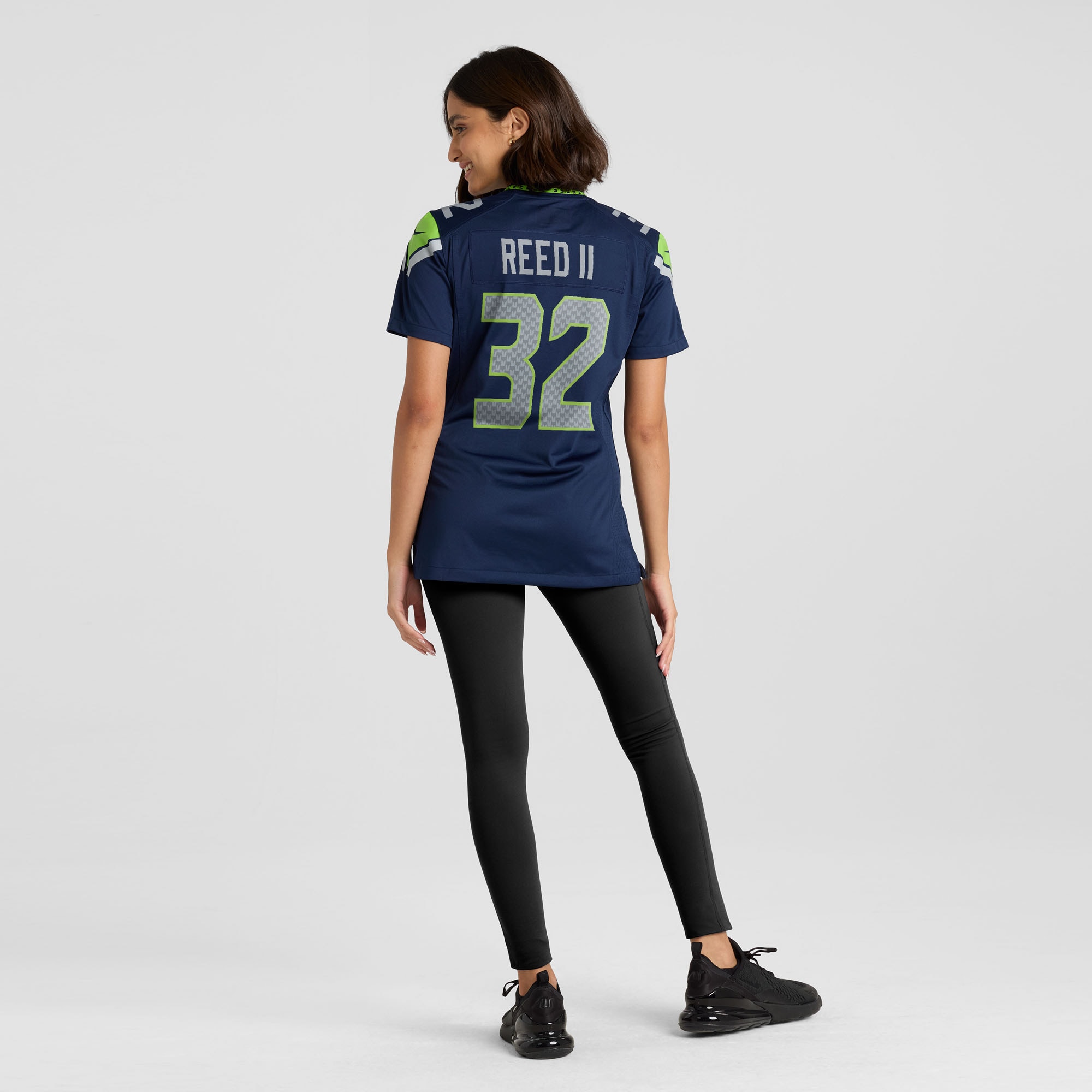 Women's Seattle Seahawks Jerrick Reed II College Navy Team Game Jersey JS1942 nicesnker - Image 5