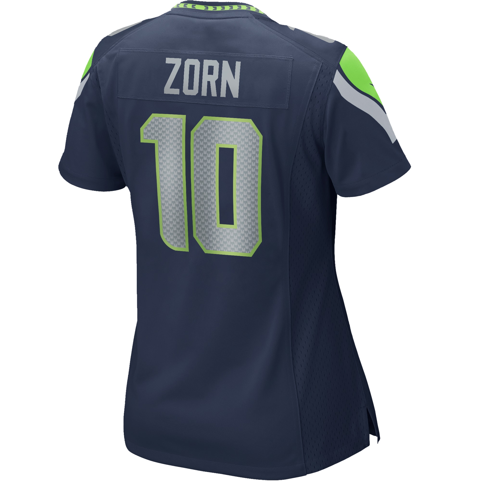 Women's Seattle Seahawks Jim Zorn College Navy Game Retired Player Jersey JS1822 nicesnker - Image 3