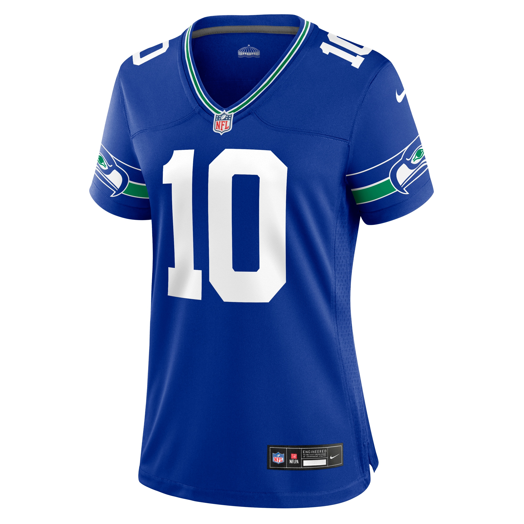 Women's Seattle Seahawks Jim Zorn Royal Throwback Retired Player Game Jersey JS2377 nicesnker - Image 2