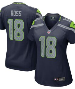 Women's Seattle Seahawks Josh Ross College Navy Game Jersey JS7696 nicesnker
