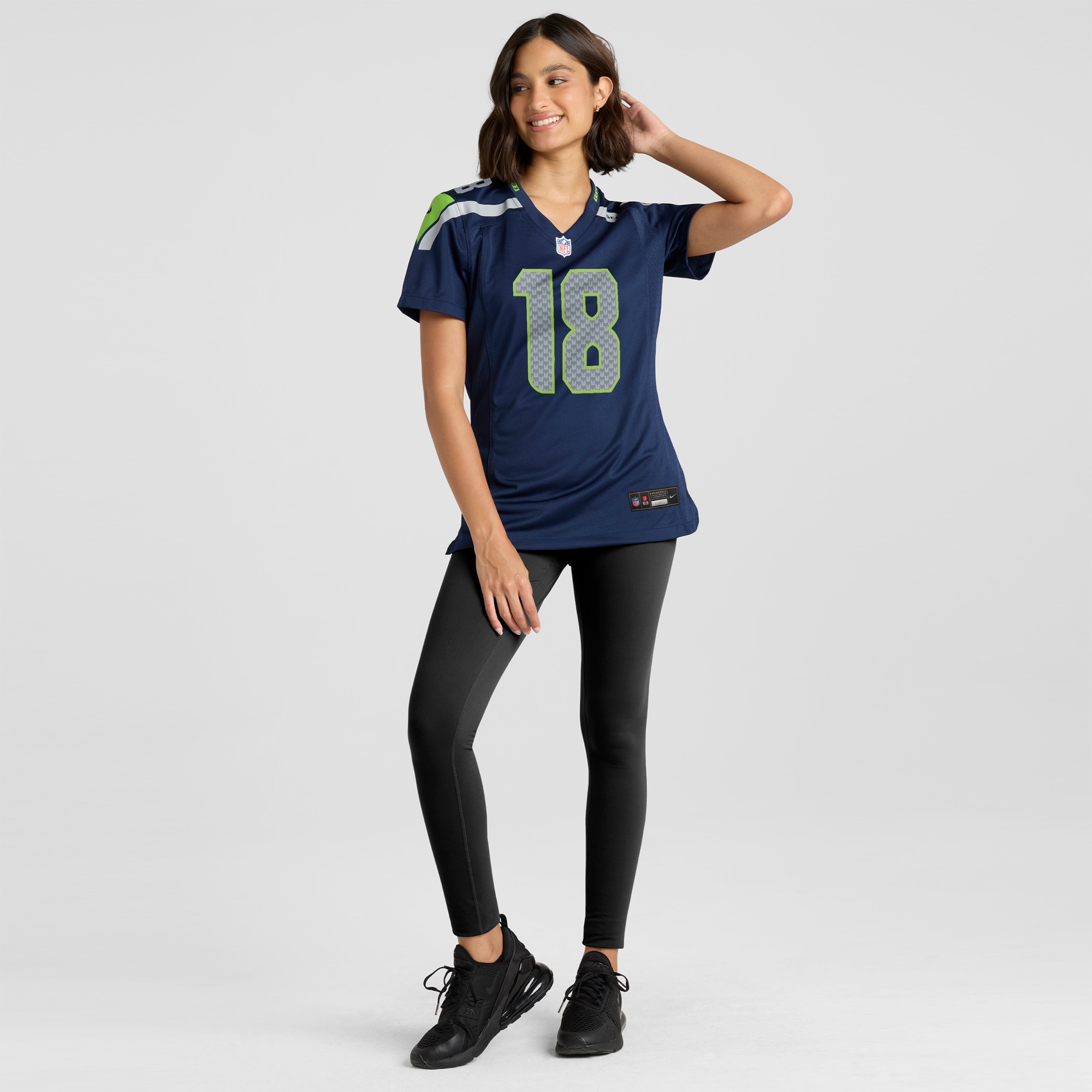Women's Seattle Seahawks Josh Ross College Navy Game Jersey JS7696 nicesnker - Image 4