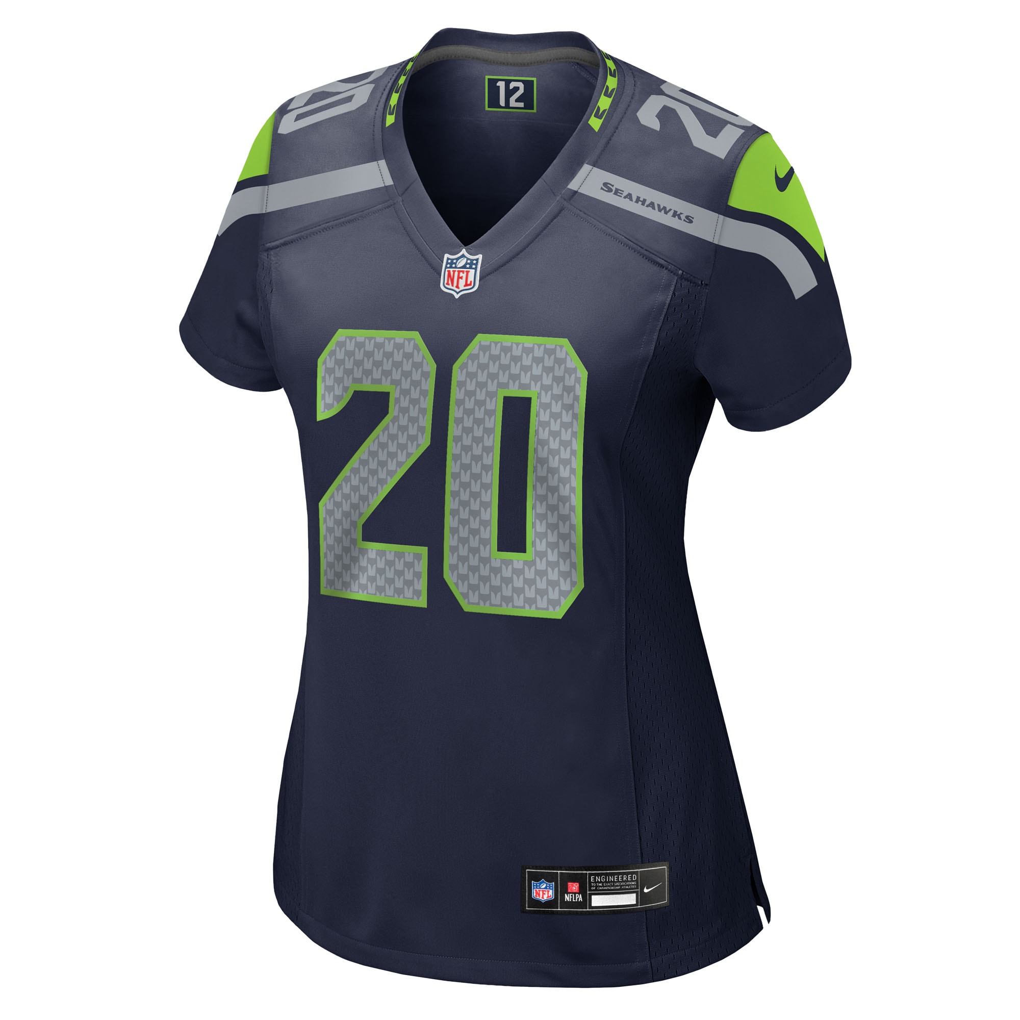 Women's Seattle Seahawks Julian Love College Navy Team Game Jersey JS6080 nicesnker - Image 2