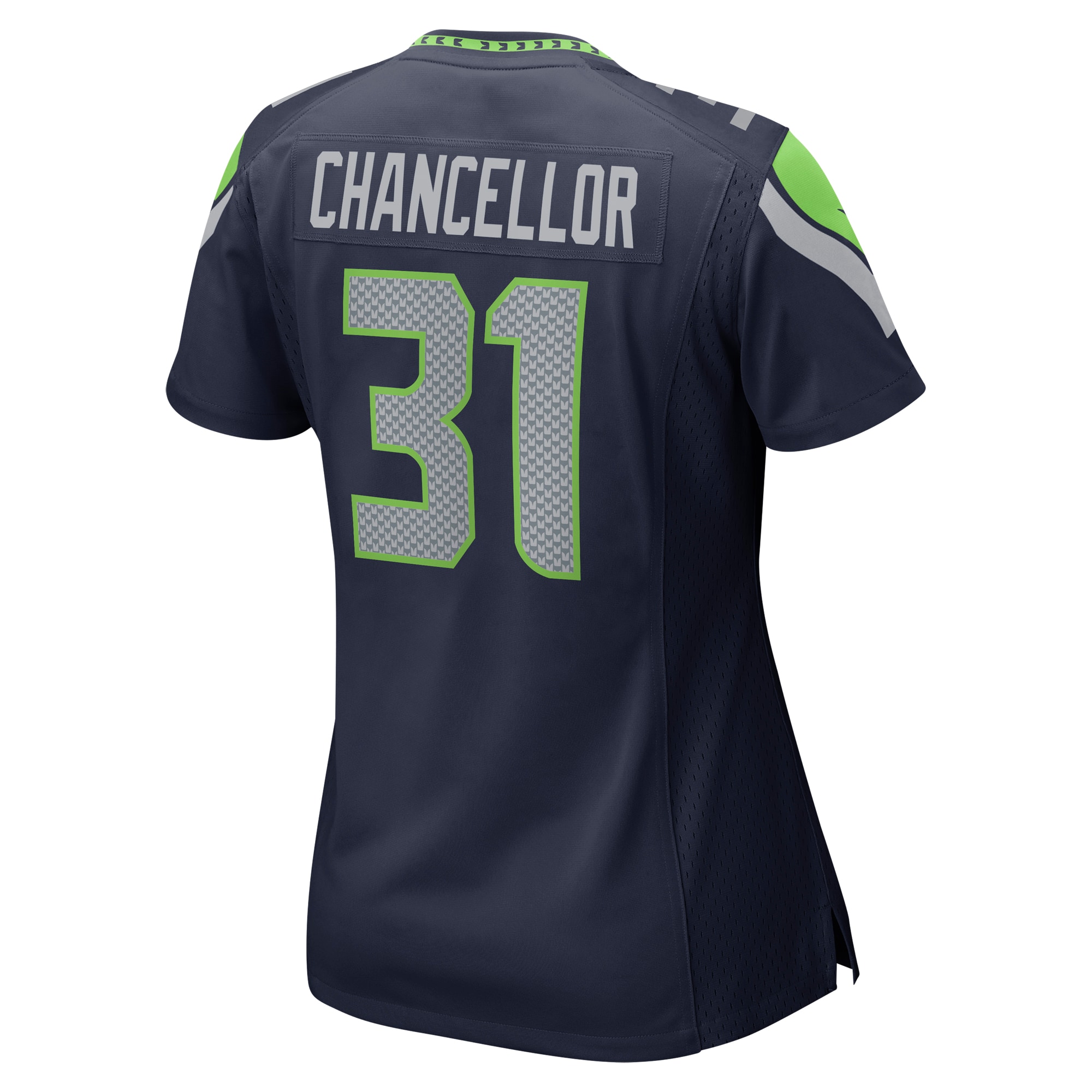 Women's Seattle Seahawks Kam Chancellor College Navy Retired Player Game Jersey JS6750 nicesnker - Image 3