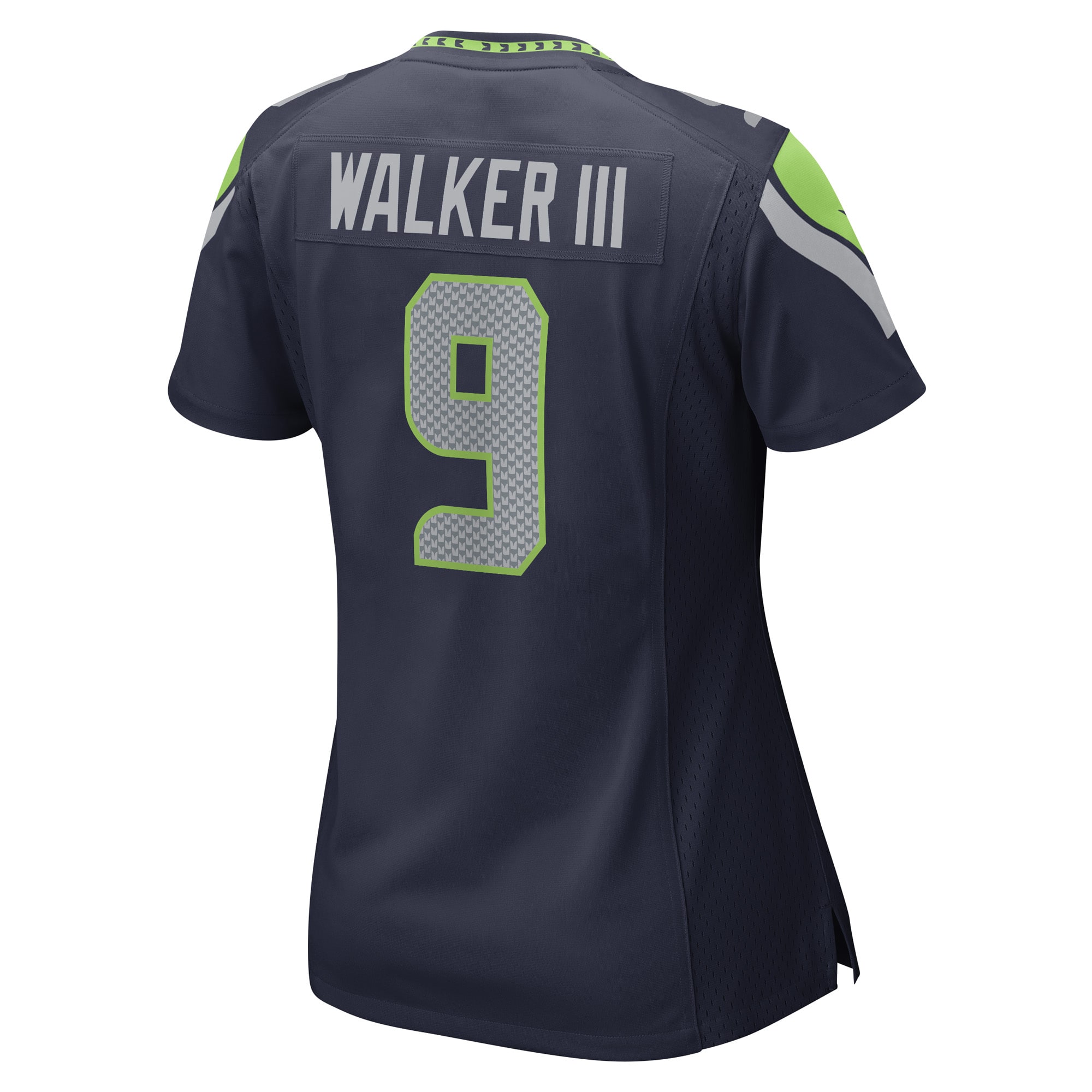 Women's Seattle Seahawks Kenneth Walker III Navy Player Jersey JS4185 nicesnker - Image 3