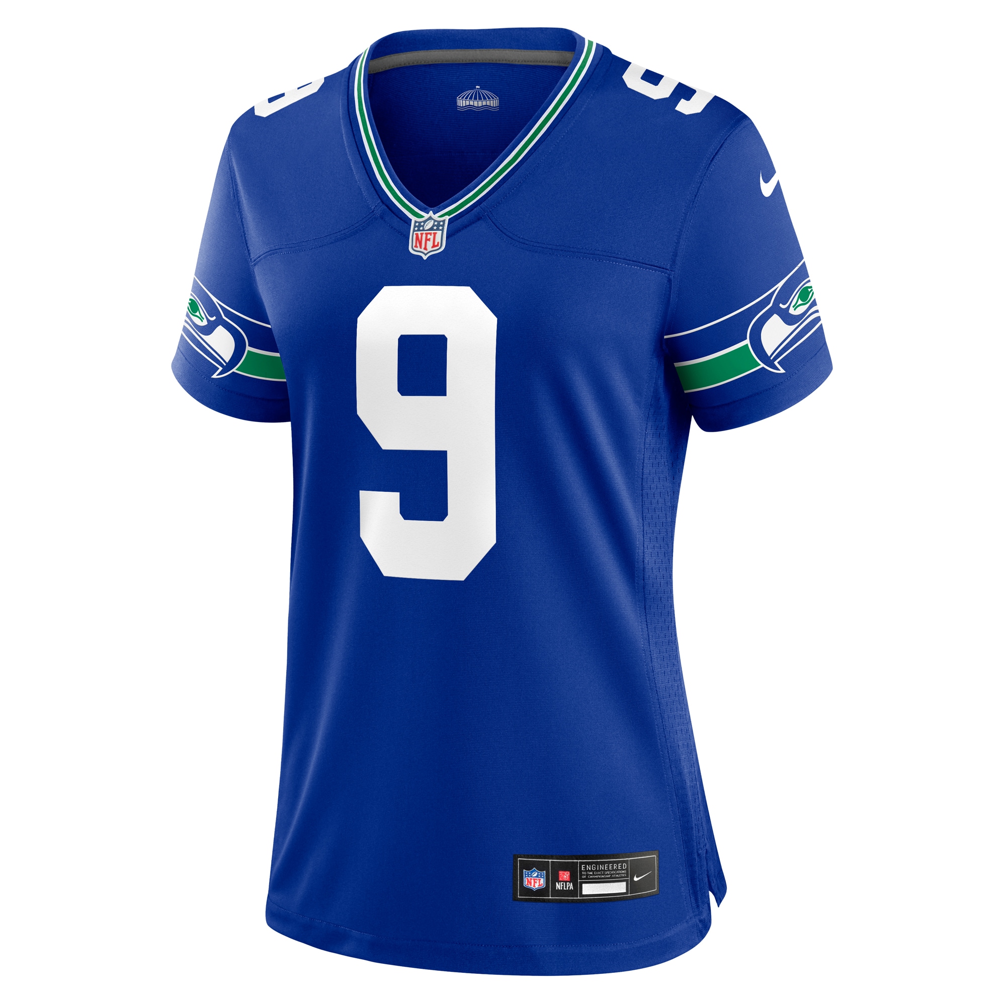 Women's Seattle Seahawks Kenneth Walker III Royal Player Jersey JS1621 nicesnker - Image 2