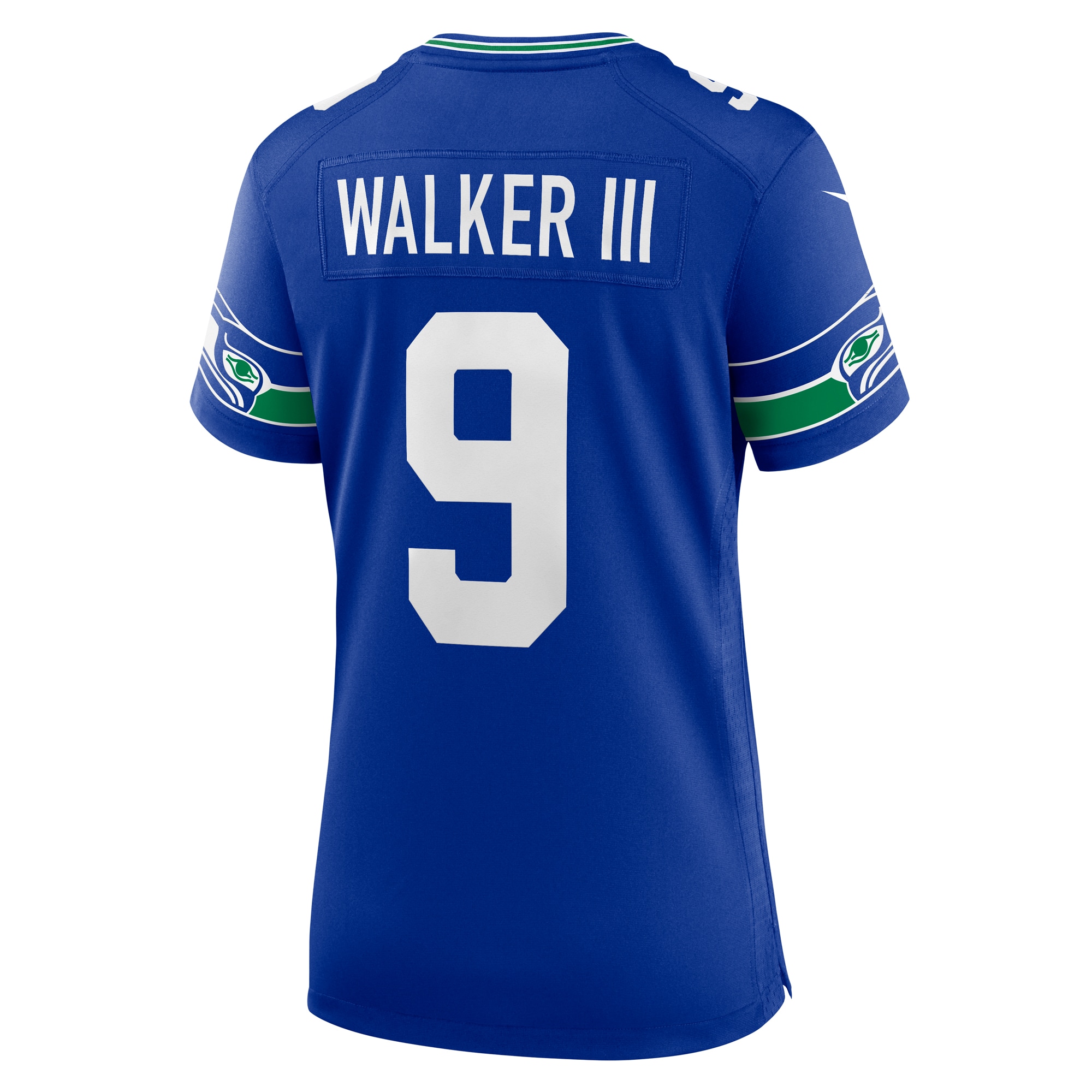 Women's Seattle Seahawks Kenneth Walker III Royal Player Jersey JS1621 nicesnker - Image 3