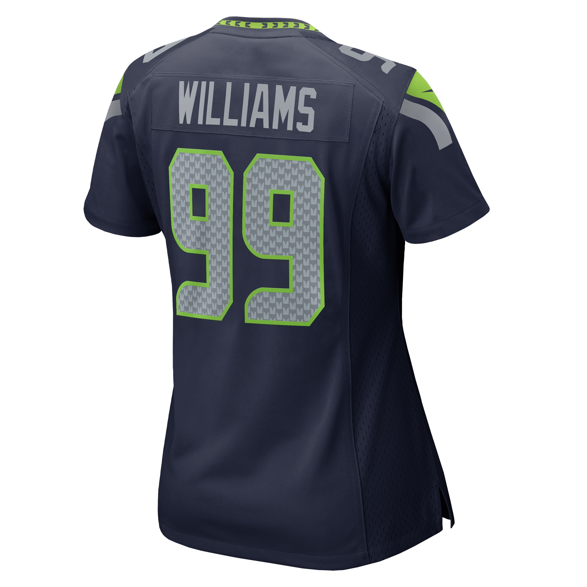 Women's Seattle Seahawks Leonard Williams College Navy Game Jersey JS9960 nicesnker - Image 3