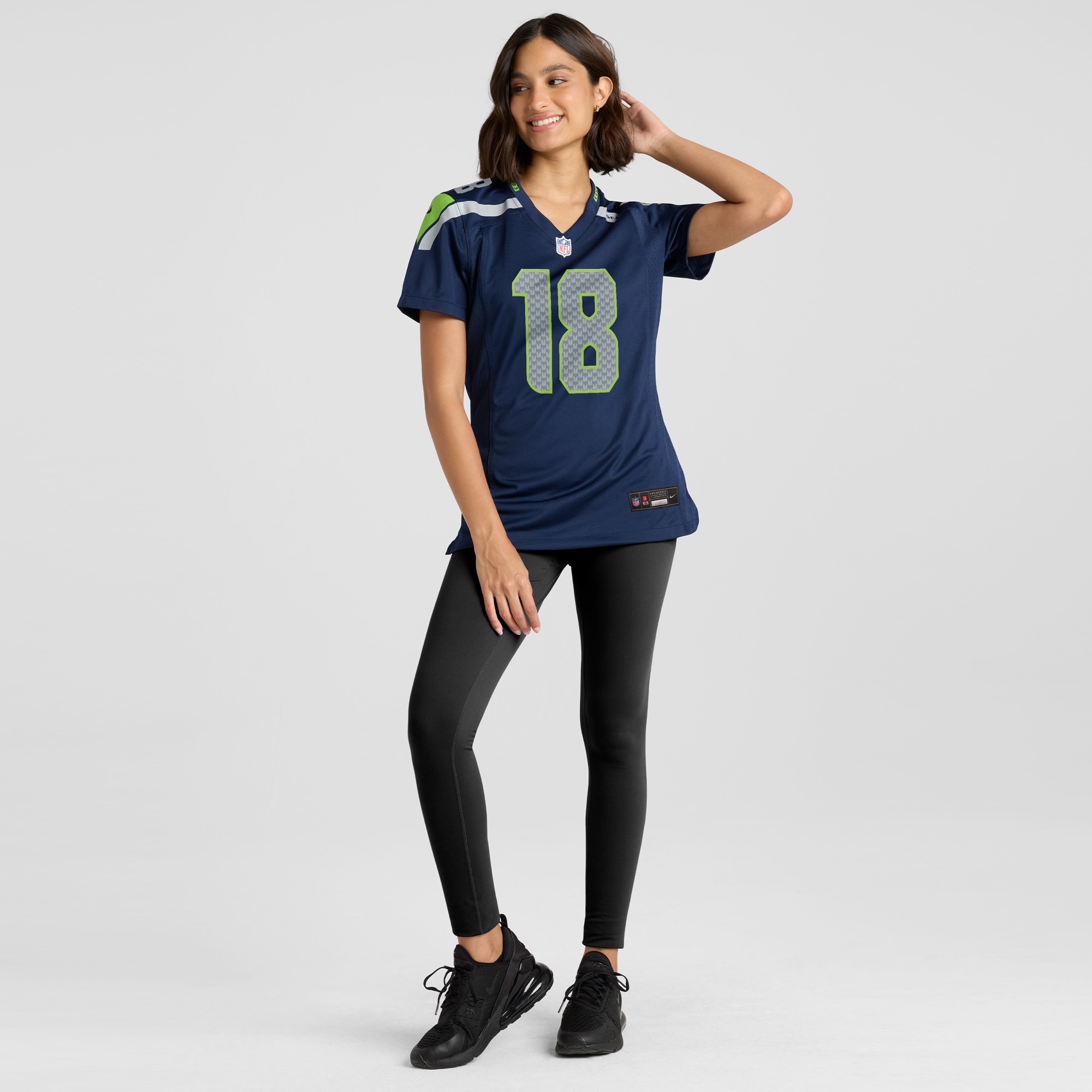 Women's Seattle Seahawks Marcus Simms College Navy Game Jersey JS1329 nicesnker - Image 4