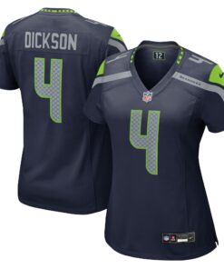 Women's Seattle Seahawks Michael Dickson College Navy Game Jersey JS3094 nicesnker