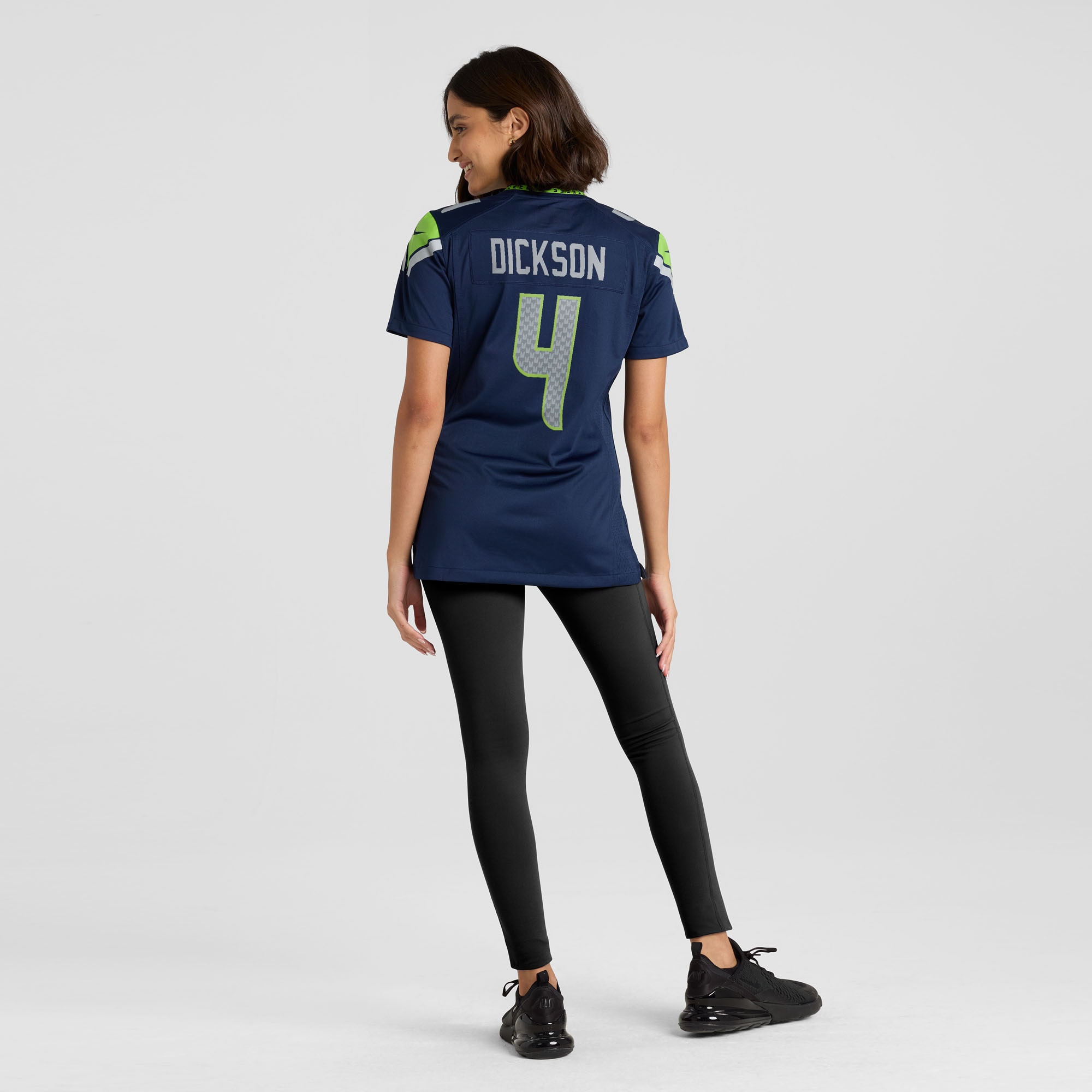 Women's Seattle Seahawks Michael Dickson College Navy Team Game Jersey JS1793 nicesnker - Image 5