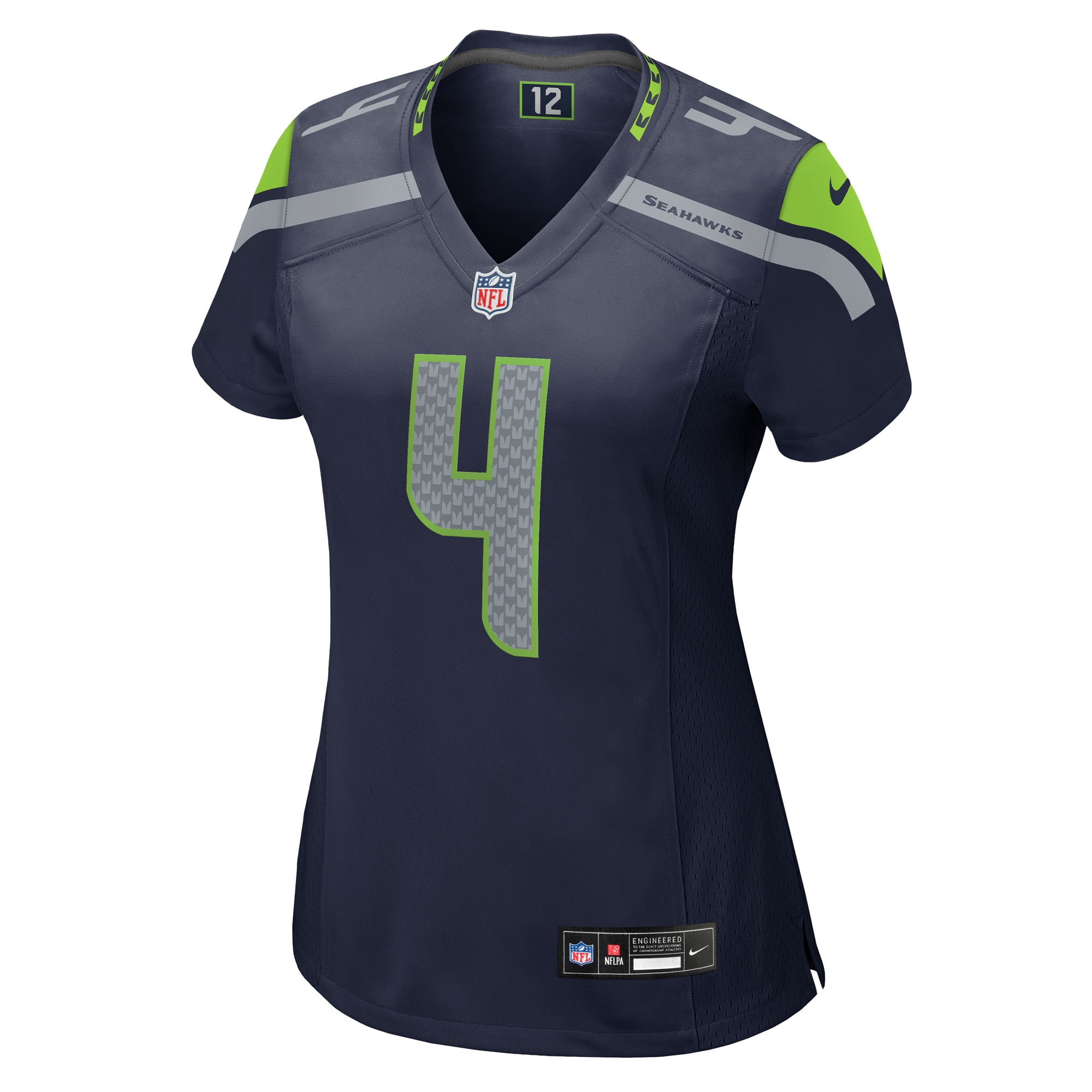 Women's Seattle Seahawks Michael Dickson College Navy Team Game Jersey JS1793 nicesnker - Image 2