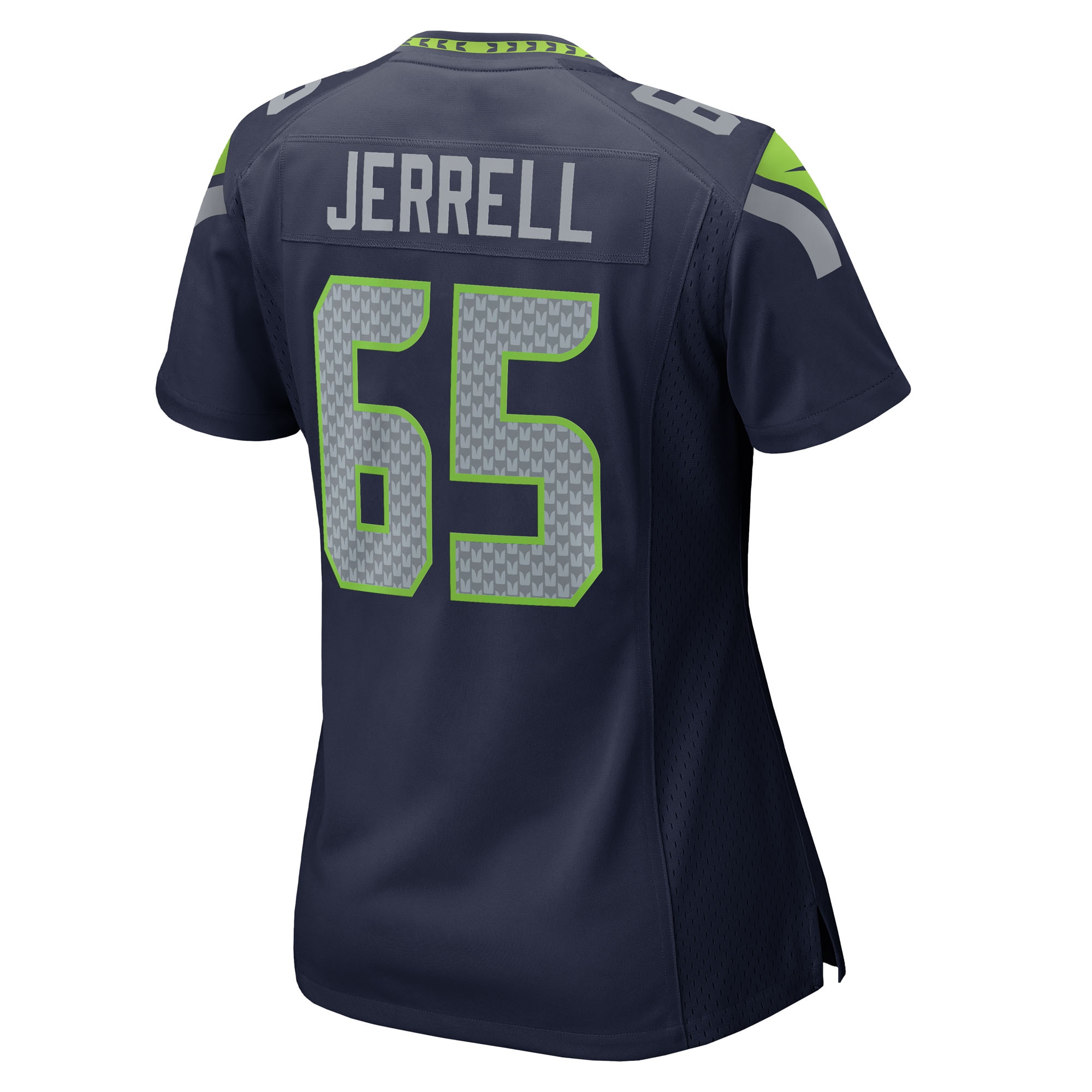 Women's Seattle Seahawks Michael Jerrell College Navy Team Game Jersey JS8040 nicesnker - Image 3
