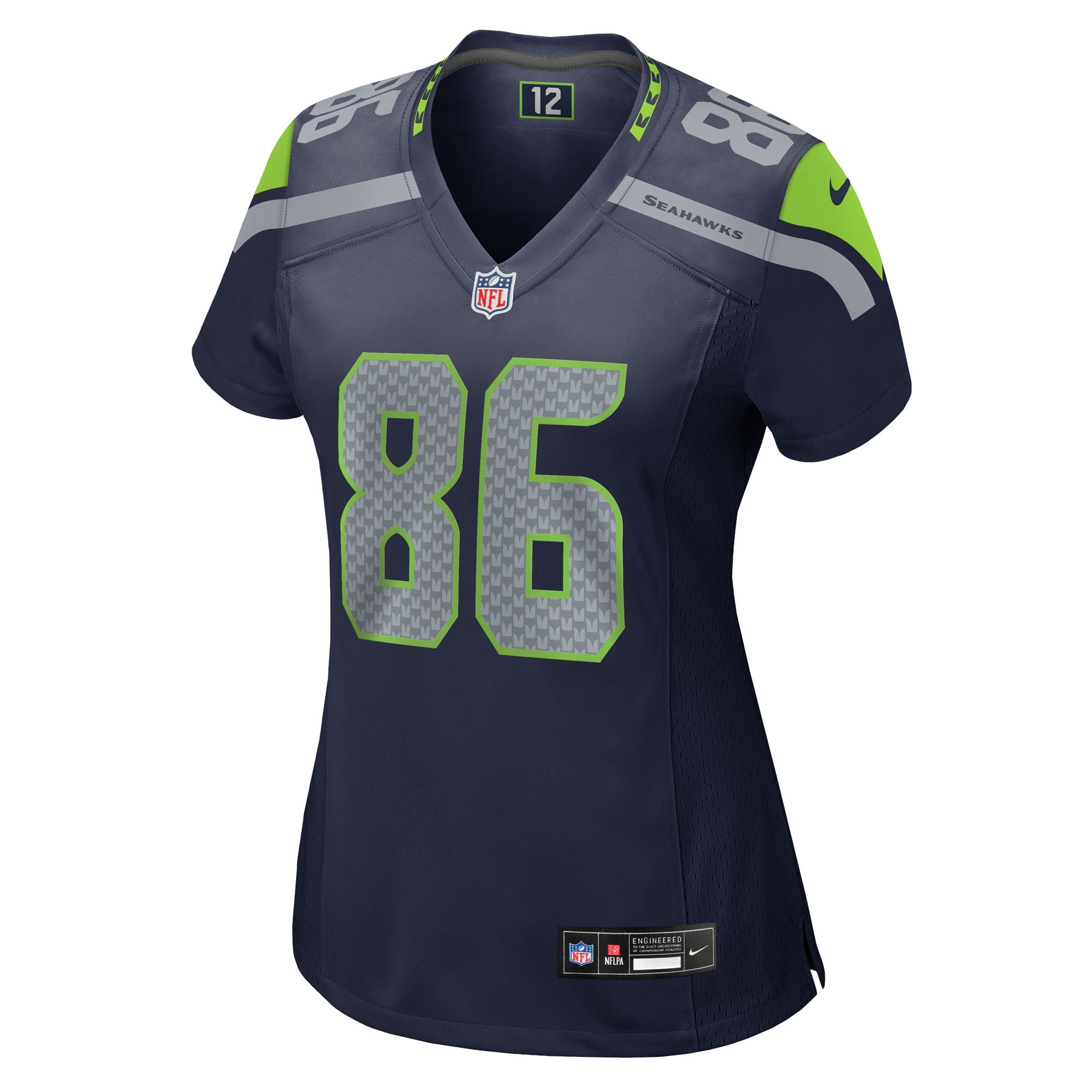 Women's Seattle Seahawks Pharaoh Brown College Navy Team Game Jersey JS2872 nicesnker - Image 2