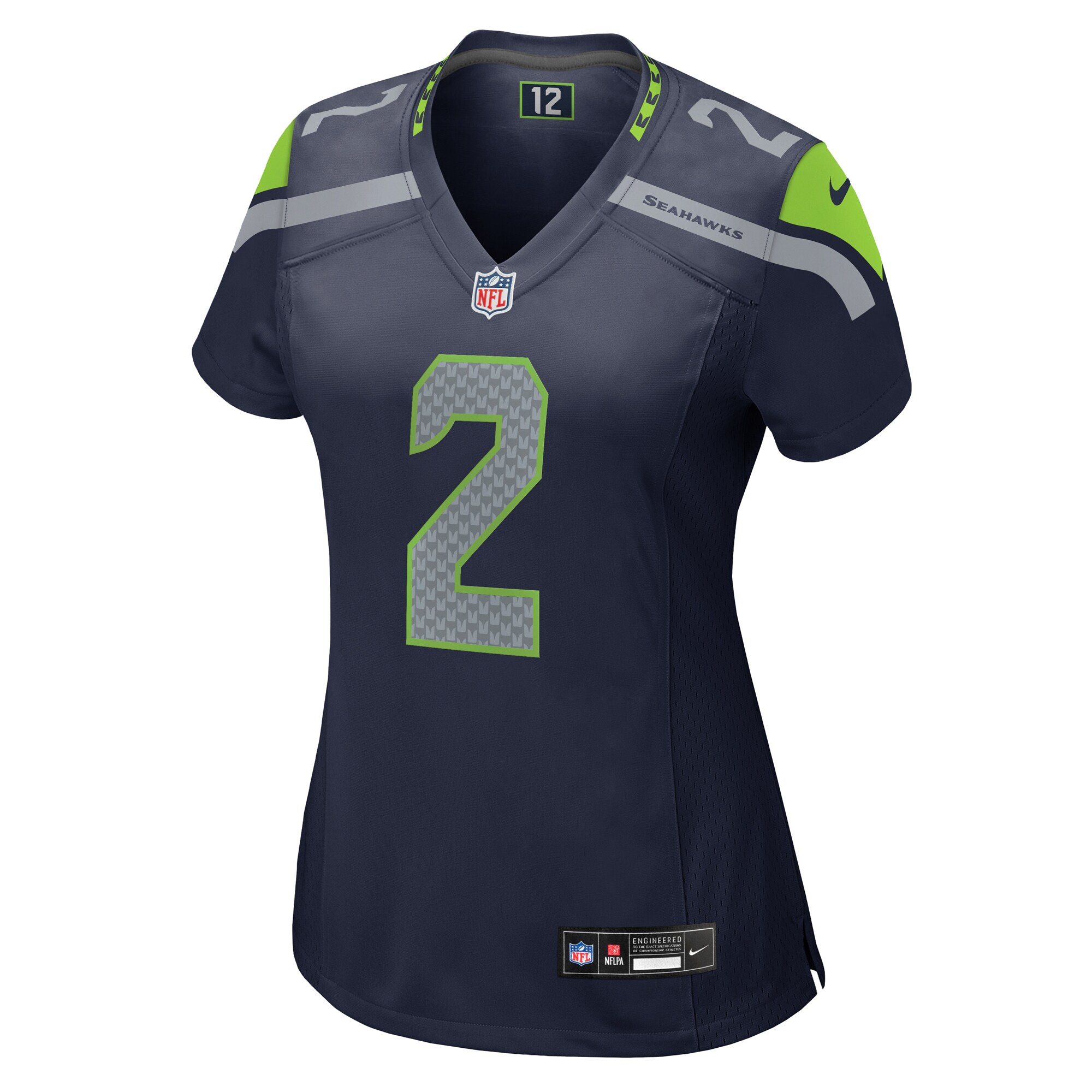 Women's Seattle Seahawks Rayshawn Jenkins College Navy Game Jersey JS5310 nicesnker - Image 2