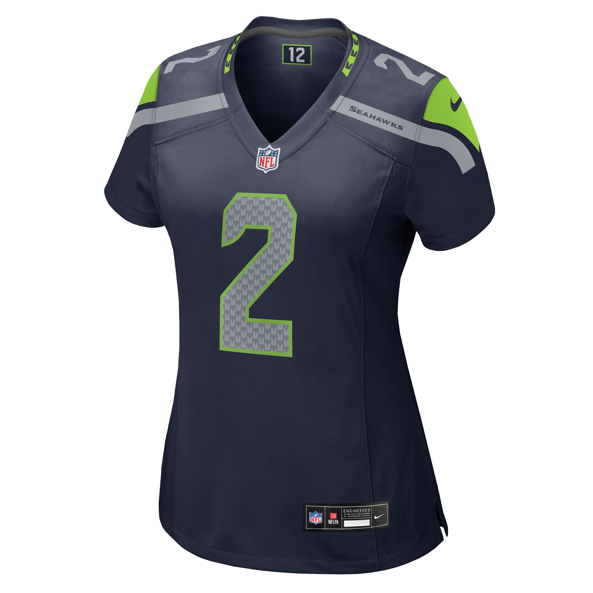Women's Seattle Seahawks Rayshawn Jenkins College Navy Team Game Jersey JS7423 nicesnker - Image 2