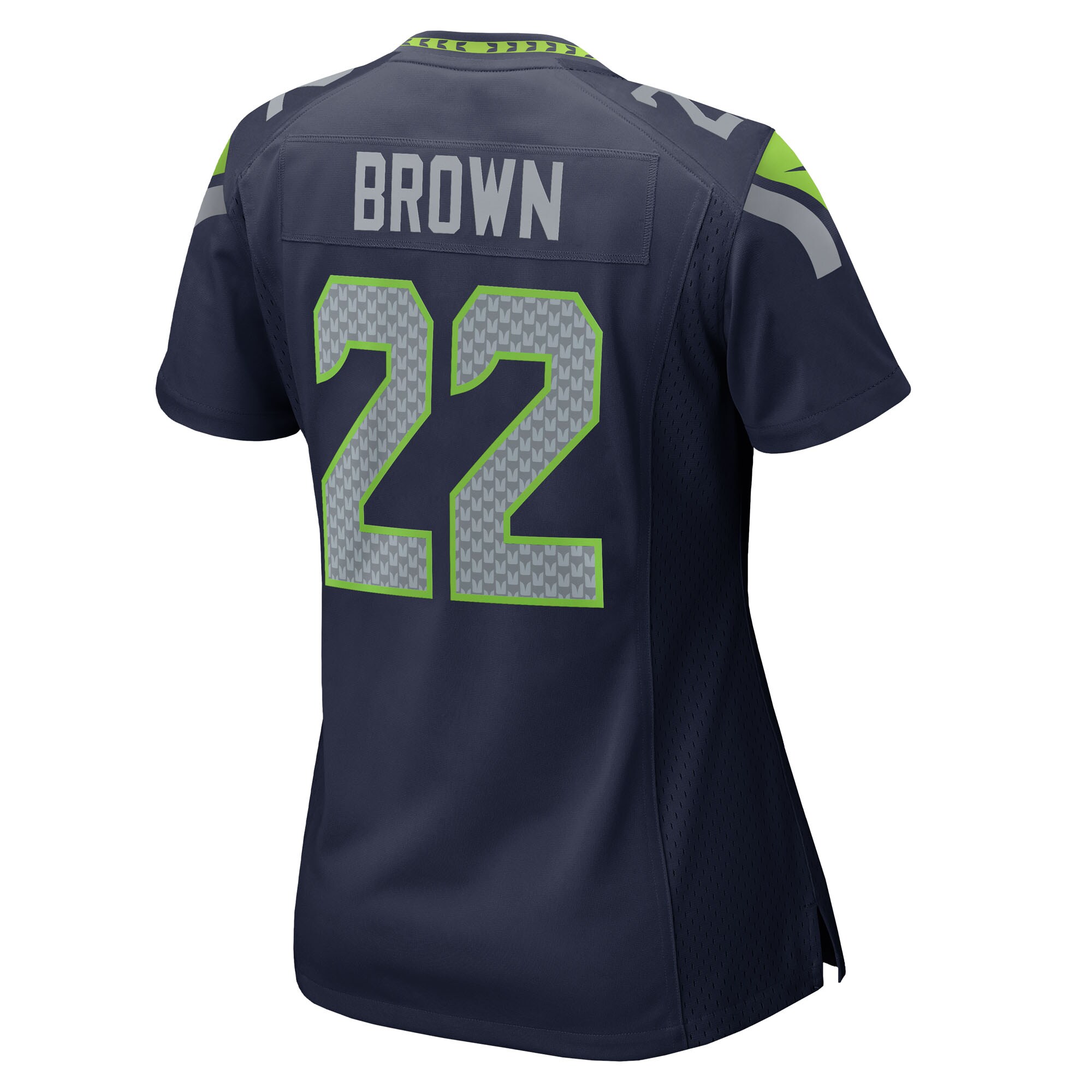 Women's Seattle Seahawks Tre Brown College Navy Team Game Jersey JS3099 nicesnker - Image 3