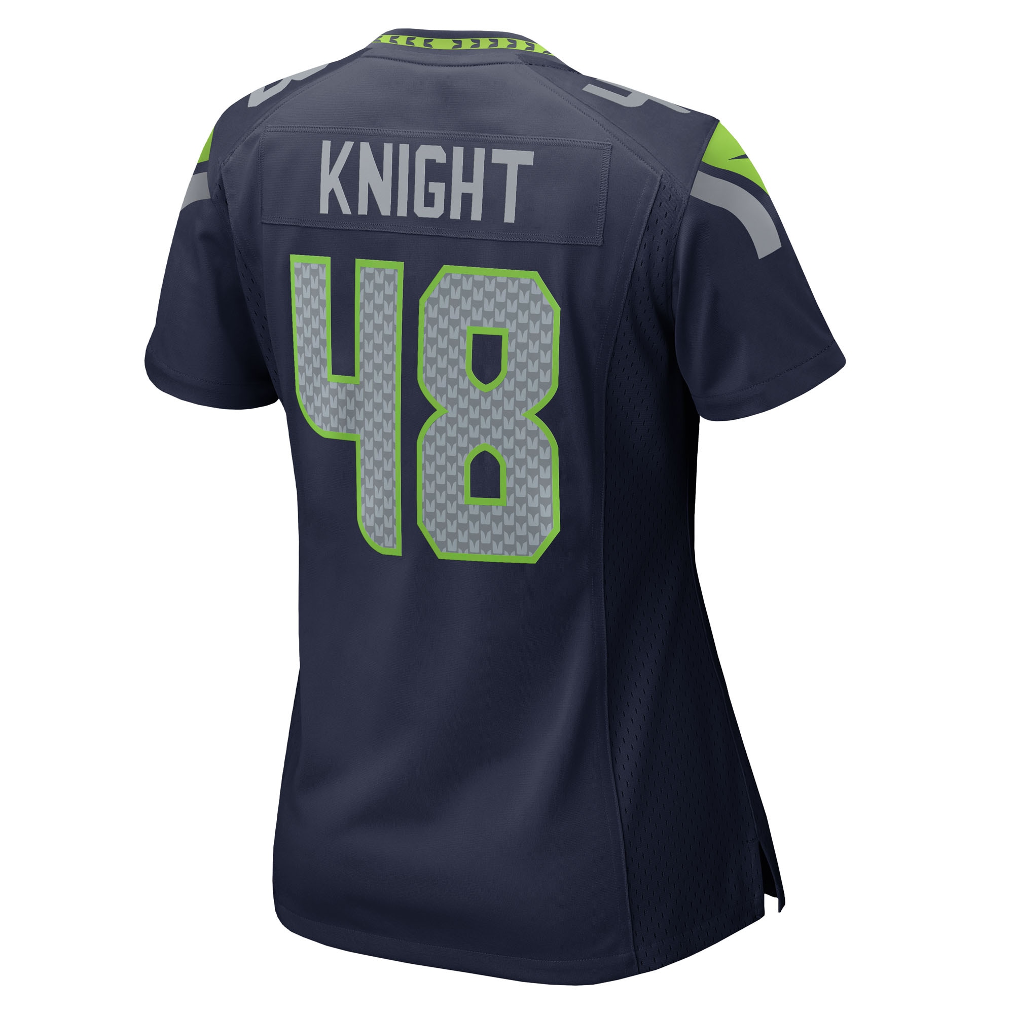 Women's Seattle Seahawks Tyrice Knight College Navy Team Game Jersey JS6507 nicesnker - Image 3