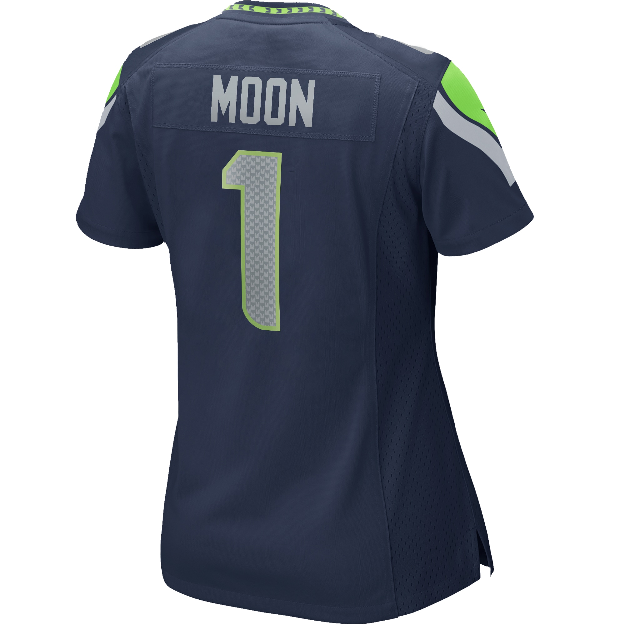 Women's Seattle Seahawks Warren Moon College Navy Game Retired Player Jersey JS4189 nicesnker - Image 3
