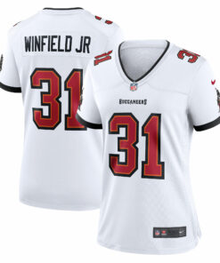 Women's Tampa Bay Buccaneers Antoine Winfield Jr. White Game Jersey JS3199 nicesnker