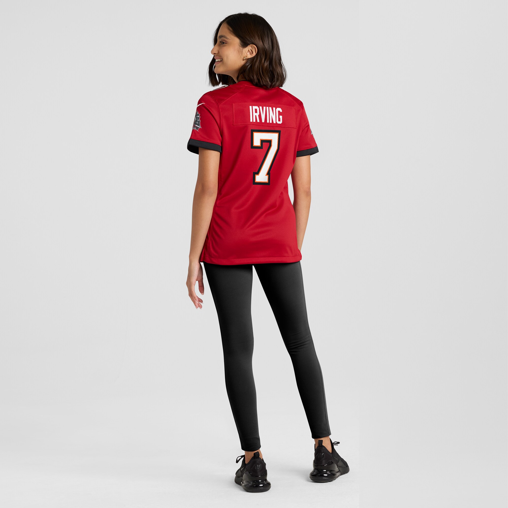 Women's Tampa Bay Buccaneers Bucky Irving Red Game Jersey JS2487 nicesnker - Image 5