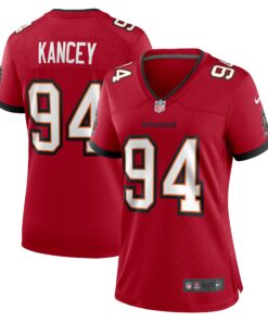 Women's Tampa Bay Buccaneers Calijah Kancey Red Game Jersey JS9937 nicesnker