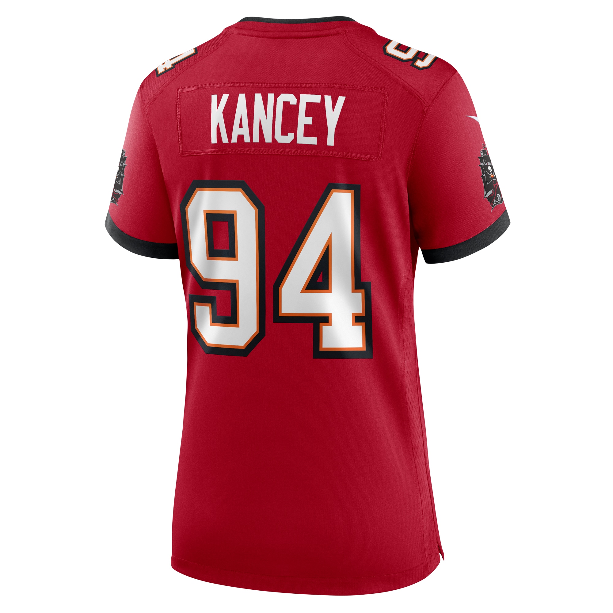 Women's Tampa Bay Buccaneers Calijah Kancey Red Game Jersey JS9937 nicesnker - Image 3