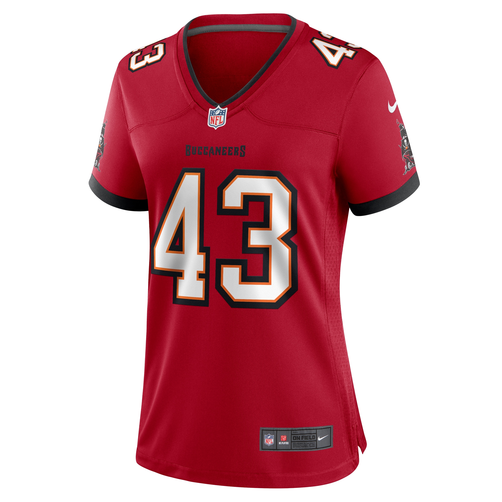 Women's Tampa Bay Buccaneers Chris Braswell Red Game Jersey JS8257 nicesnker - Image 2