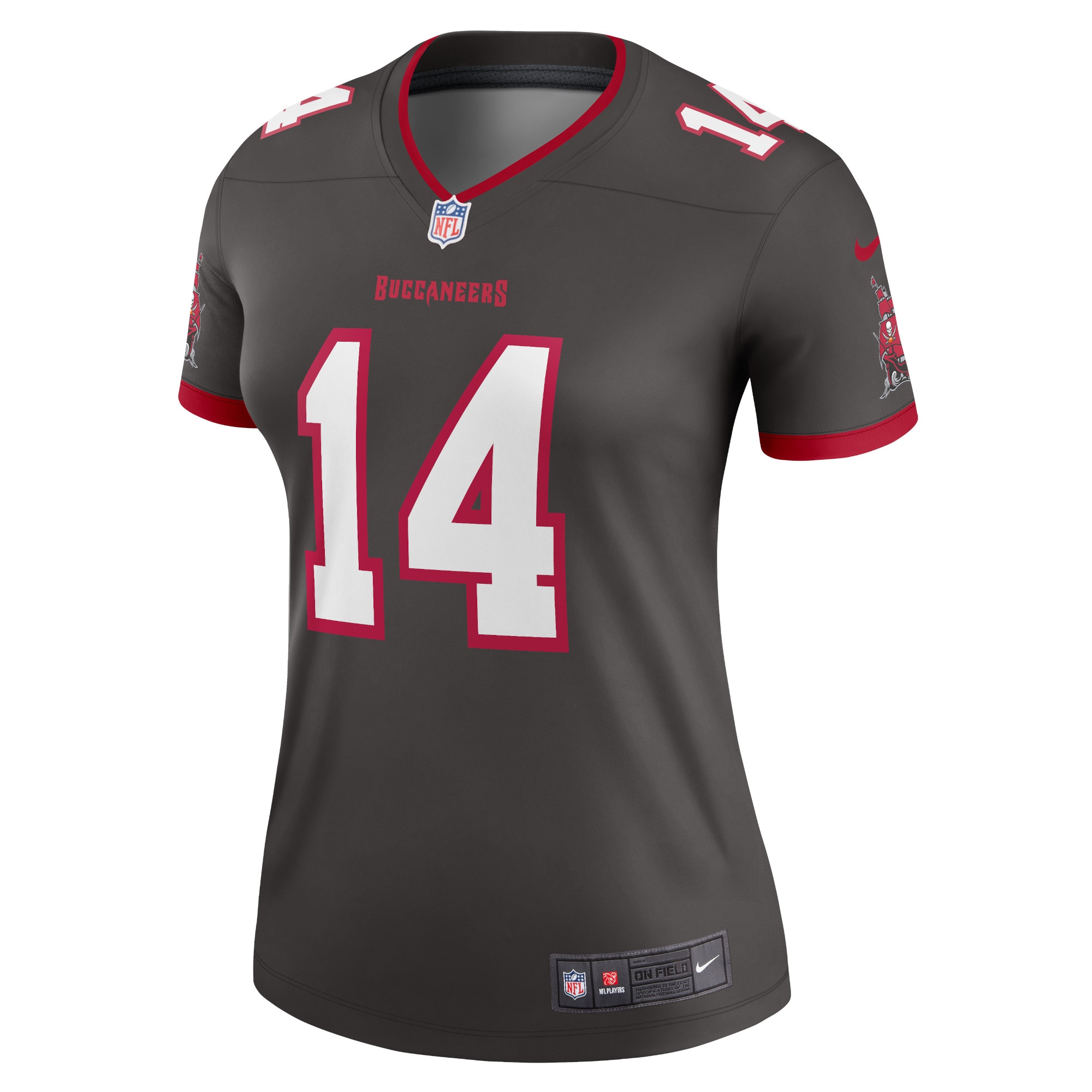 Women's Tampa Bay Buccaneers Chris Godwin Pewter Alternate Legend Player Performance Top JS7762 nicesnker - Image 2