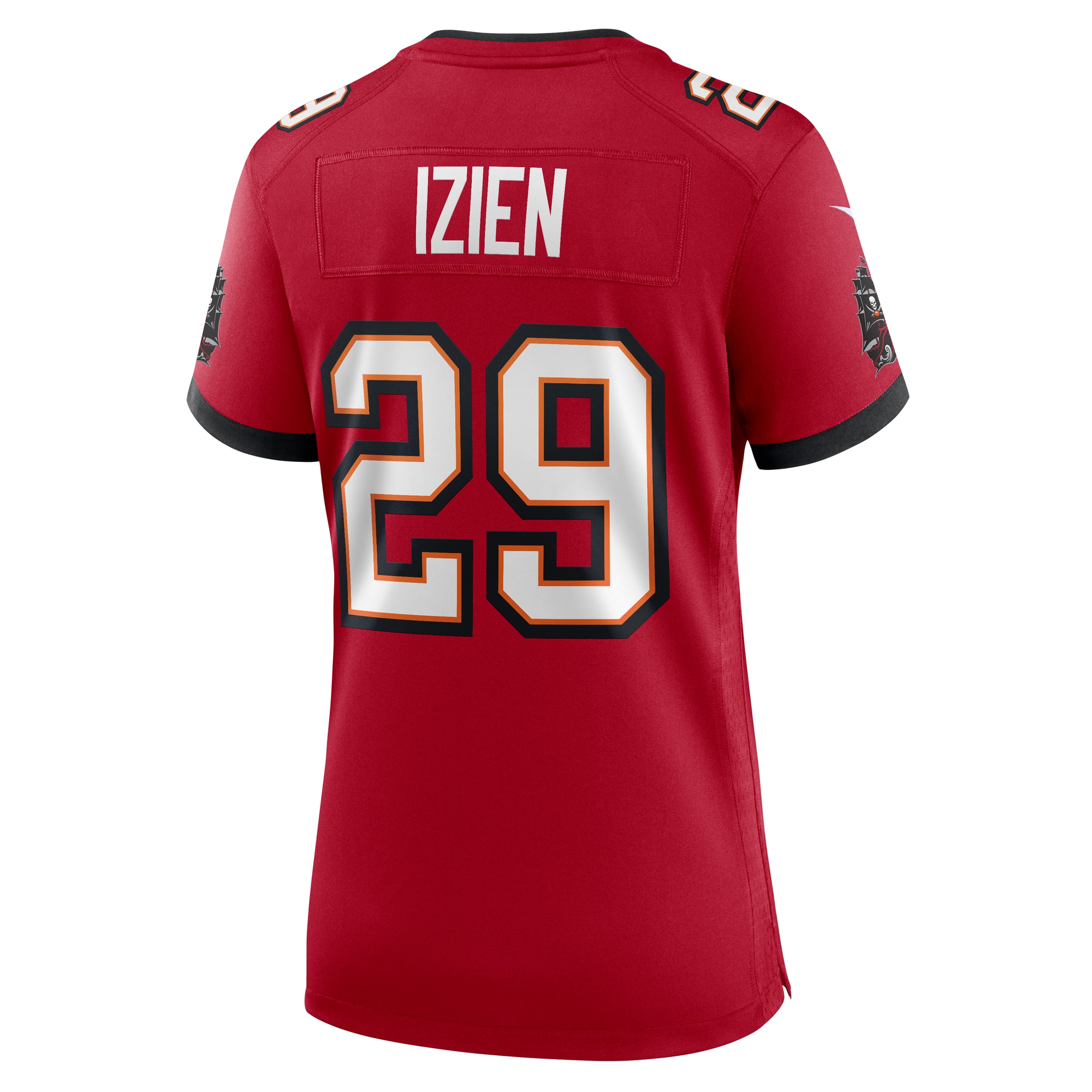 Women's Tampa Bay Buccaneers Christian Izien Red Game Jersey JS2678 nicesnker - Image 3
