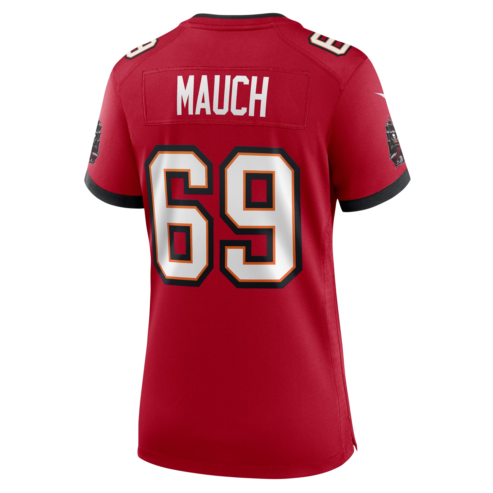 Women's Tampa Bay Buccaneers Cody Mauch Red Game Jersey JS8982 nicesnker - Image 3