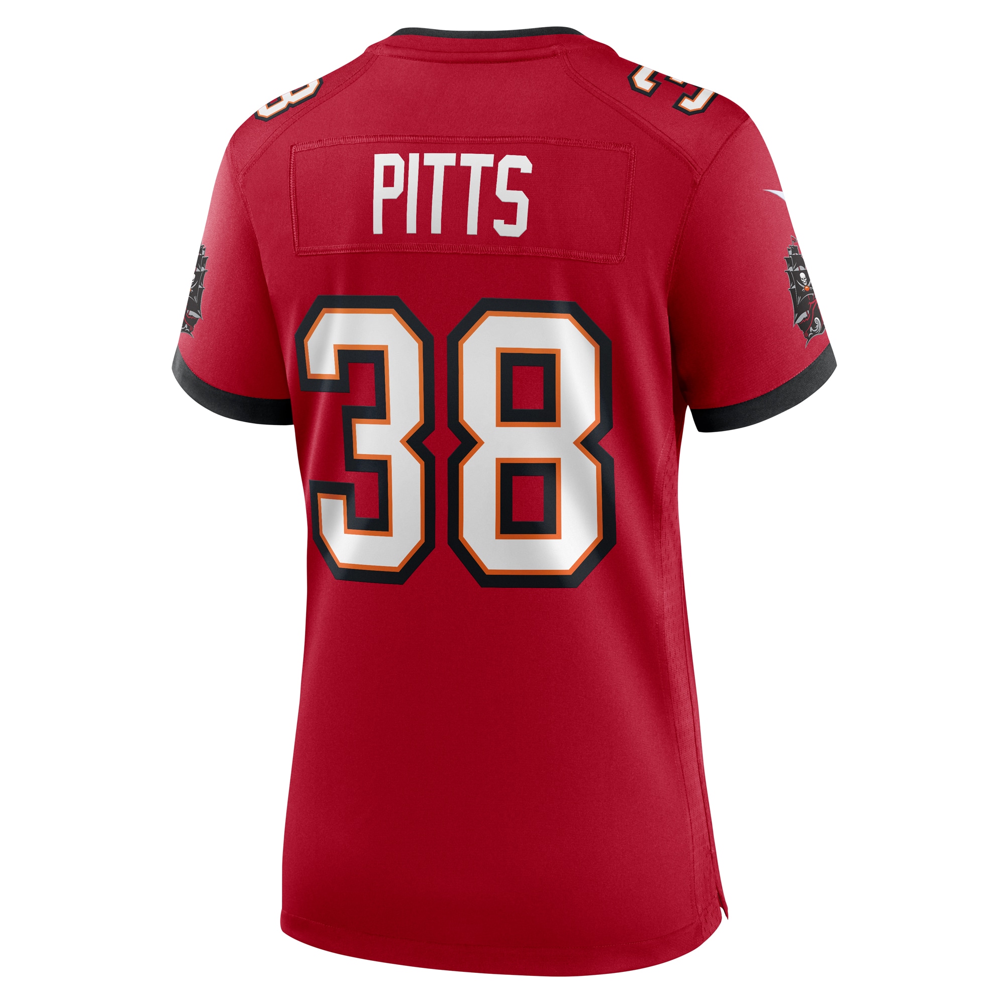 Women's Tampa Bay Buccaneers Derrek Pitts Red Game Jersey JS7859 nicesnker - Image 3