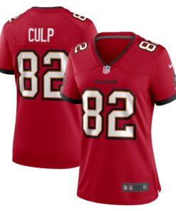 Women's Tampa Bay Buccaneers Devin Culp Red Game Jersey JS8452 nicesnker