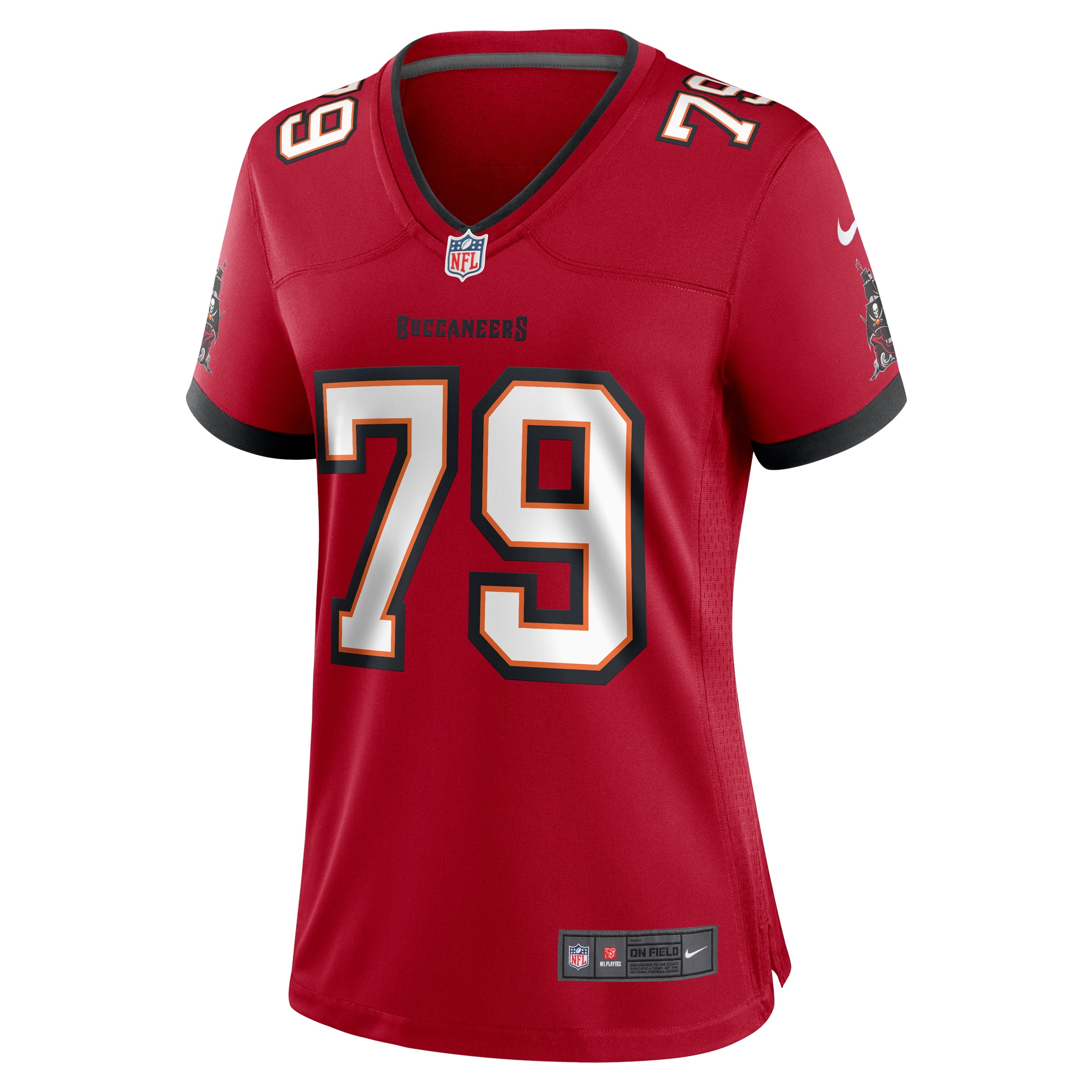 Women's Tampa Bay Buccaneers Elijah Klein Red Game Jersey JS4927 nicesnker - Image 2