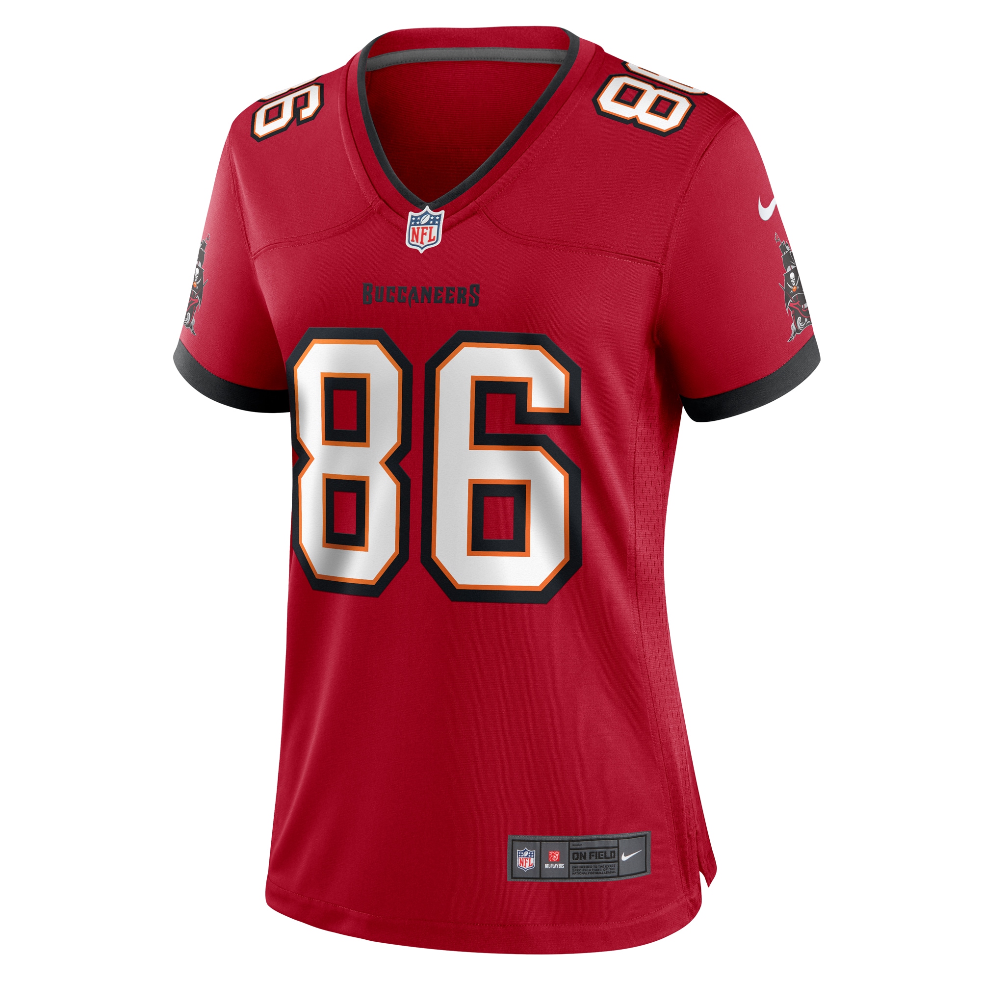 Women's Tampa Bay Buccaneers Evan Deckers Red Game Jersey JS6540 nicesnker - Image 2