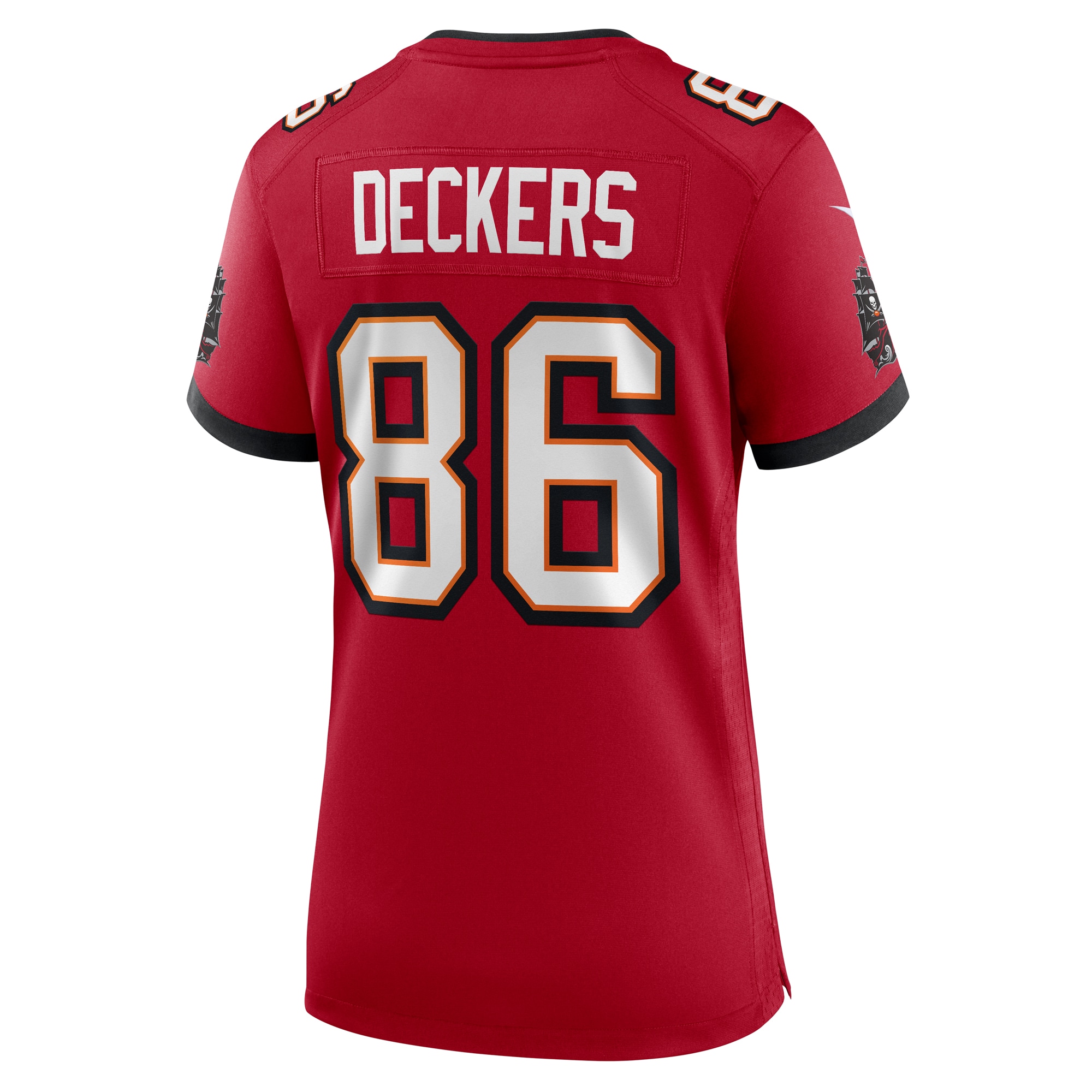 Women's Tampa Bay Buccaneers Evan Deckers Red Game Jersey JS6540 nicesnker - Image 3