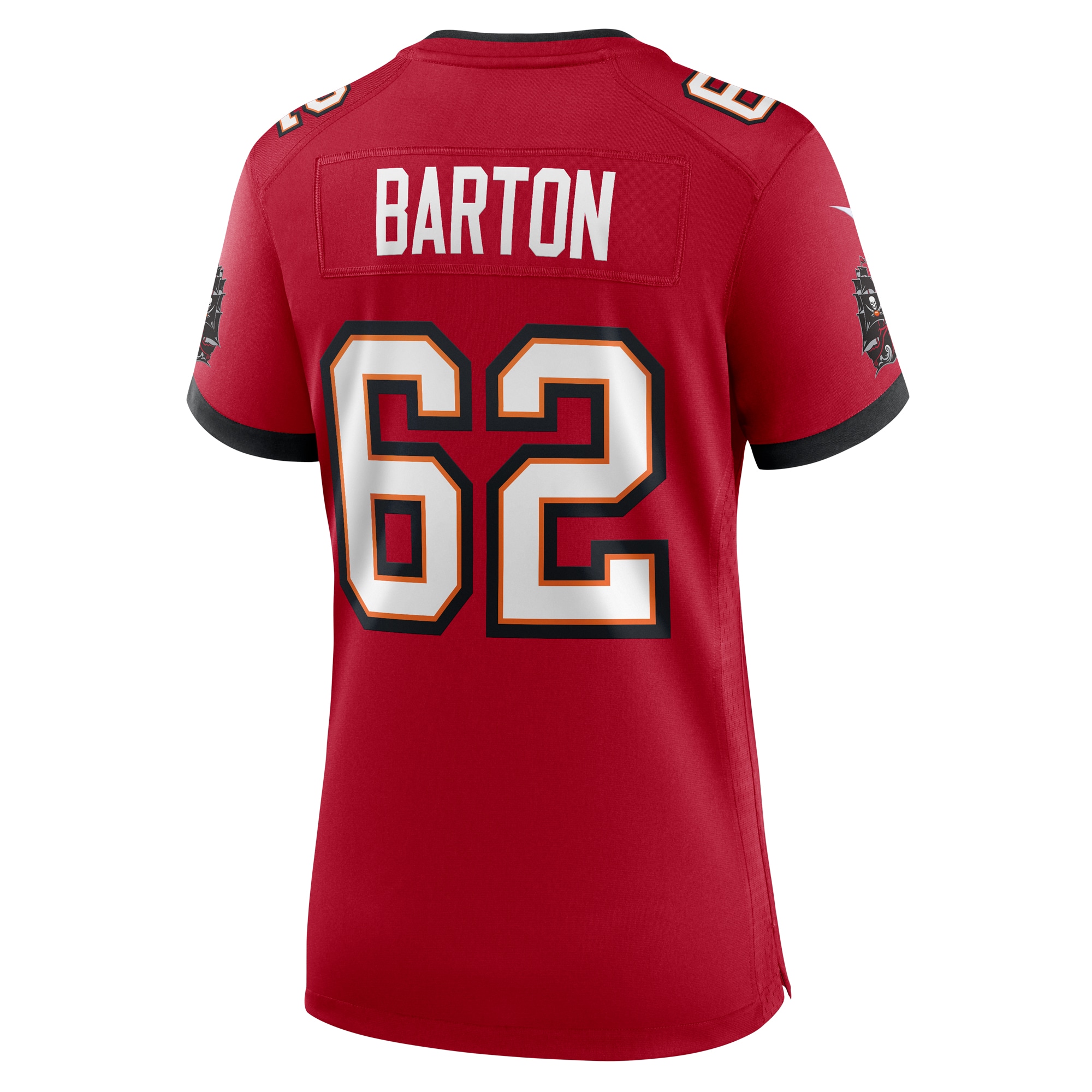 Women's Tampa Bay Buccaneers Graham Barton Red Game Jersey JS5107 nicesnker - Image 3