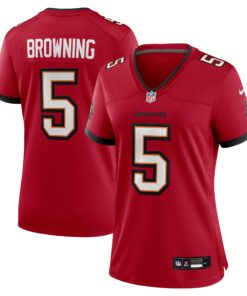 Women's Tampa Bay Buccaneers Jack Browning Red Game Jersey JS1830 nicesnker