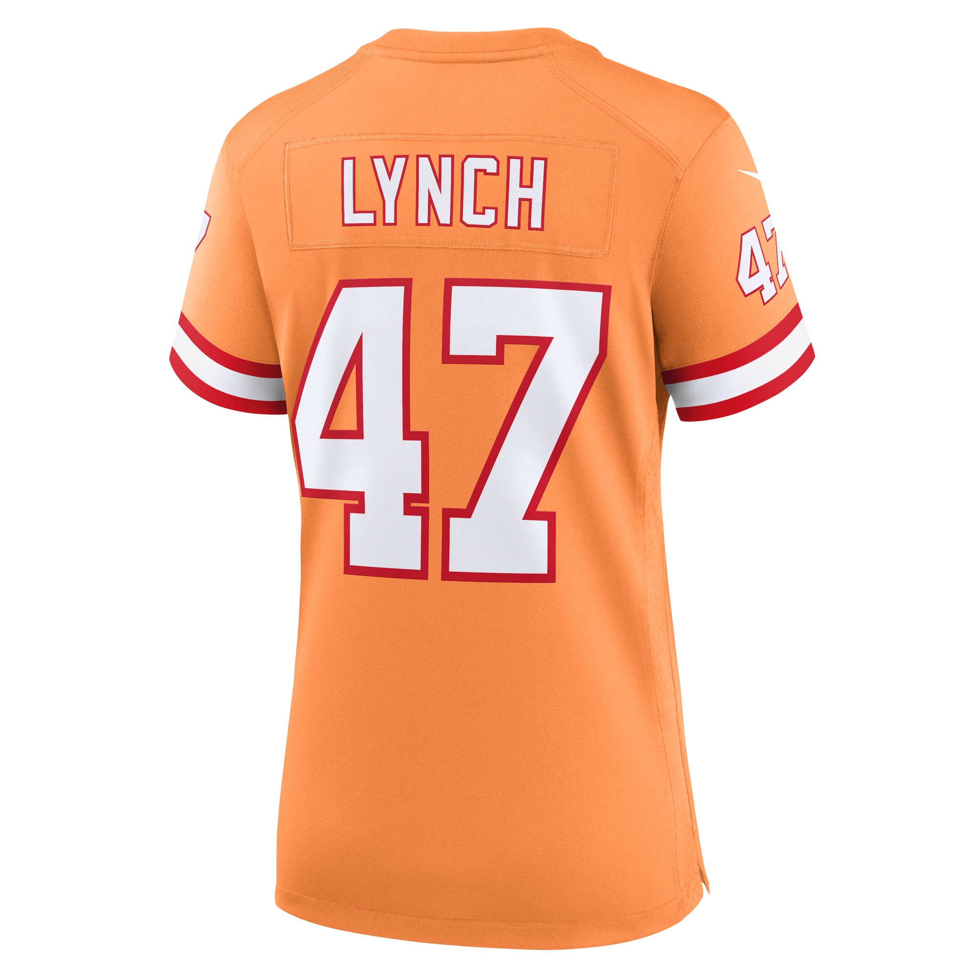 Women's Tampa Bay Buccaneers John Lynch Orange Throwback Game Jersey JS6679 nicesnker - Image 3