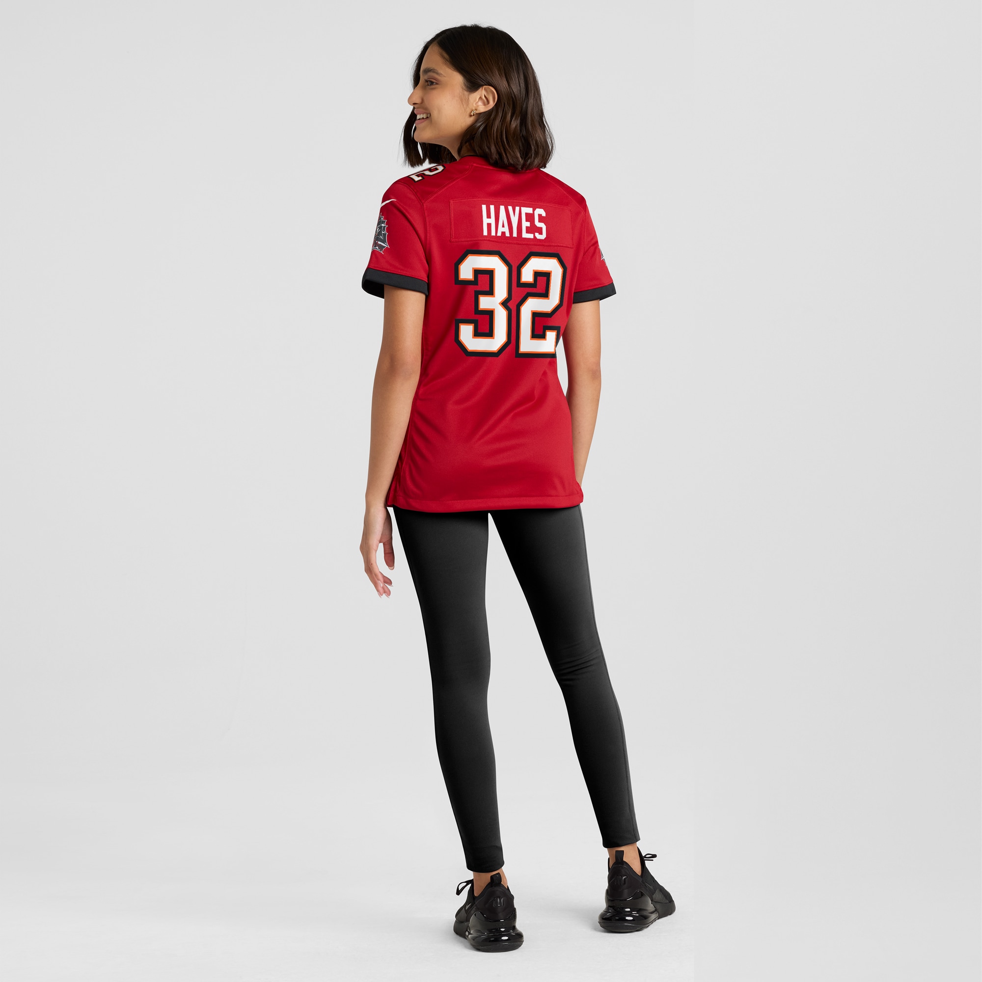 Women's Tampa Bay Buccaneers Josh Hayes Red Game Jersey JS9134 nicesnker - Image 5