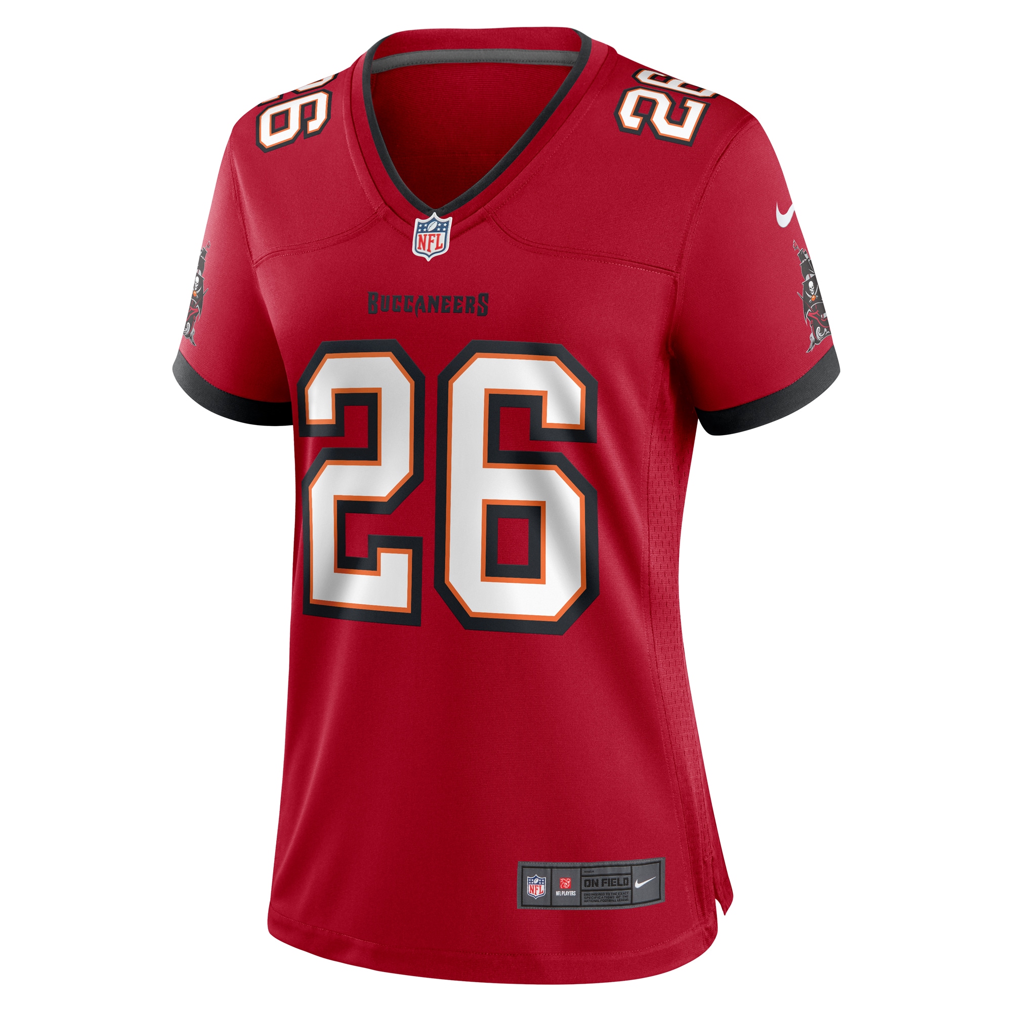 Women's Tampa Bay Buccaneers Kaevon Merriweather Red Game Jersey JS7930 nicesnker - Image 2