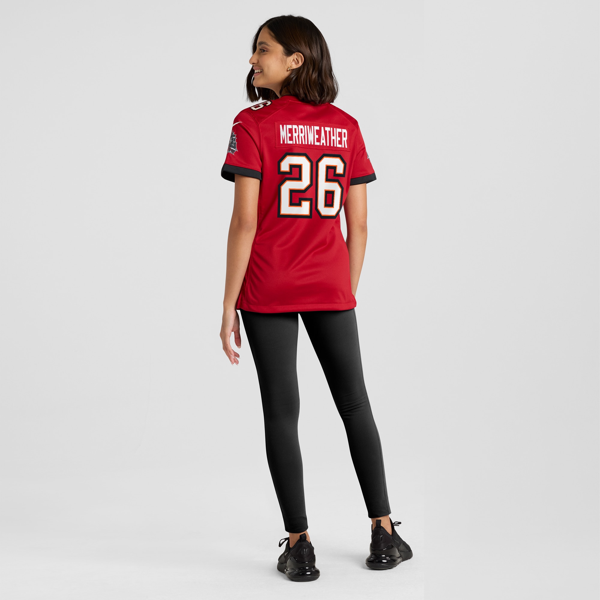 Women's Tampa Bay Buccaneers Kaevon Merriweather Red Game Jersey JS7930 nicesnker - Image 5
