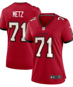 Women's Tampa Bay Buccaneers Lorenz Metz Red Game Jersey JS1450 nicesnker