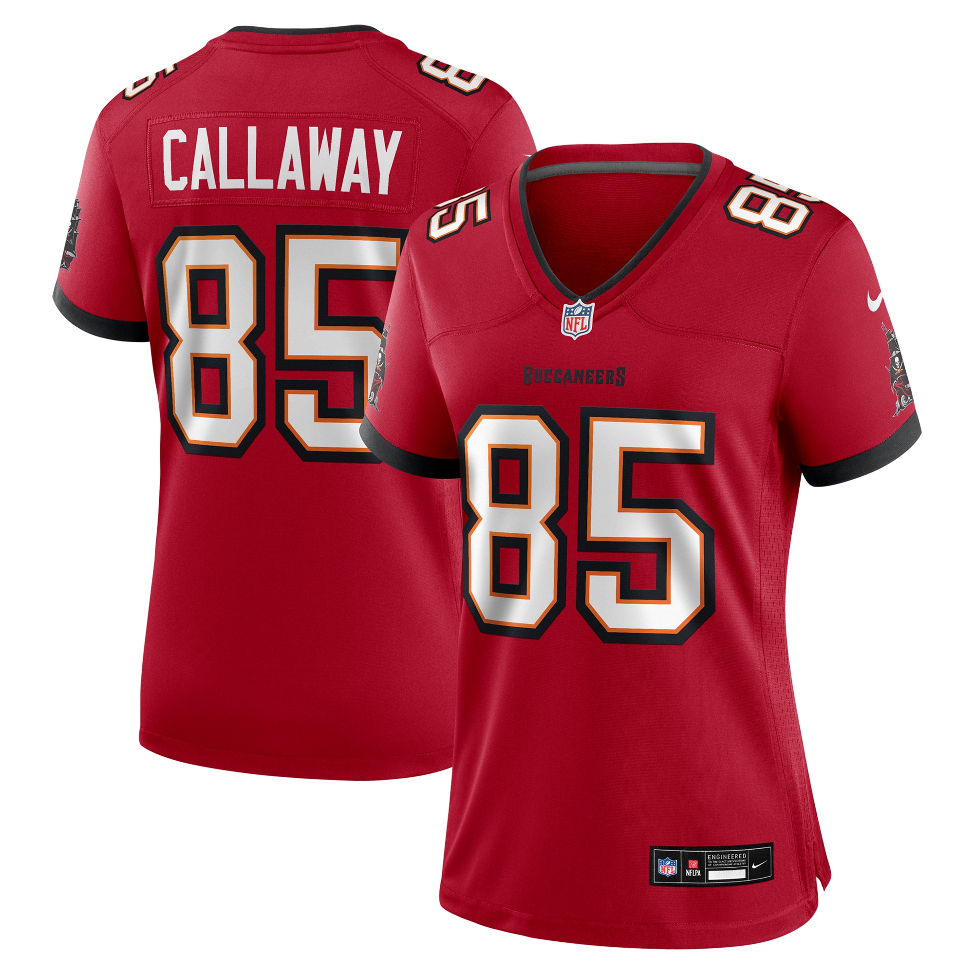 Women's Tampa Bay Buccaneers Marquez Callaway Red Game Jersey JS7018 nicesnker