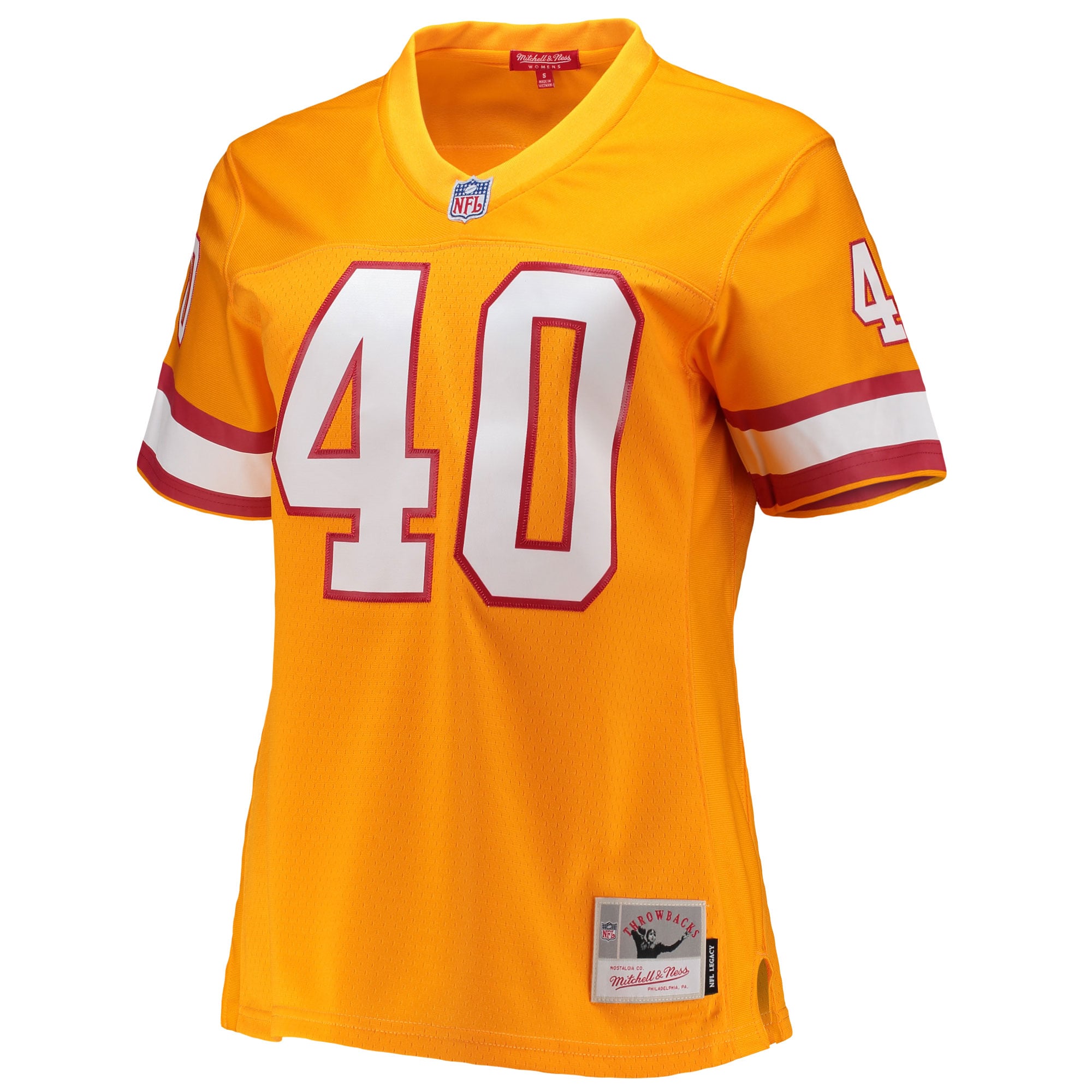 Women's Tampa Bay Buccaneers Mike Alstott Mitchell & Ness Orange Legacy Player Jersey JS5734 nicesnker - Image 2