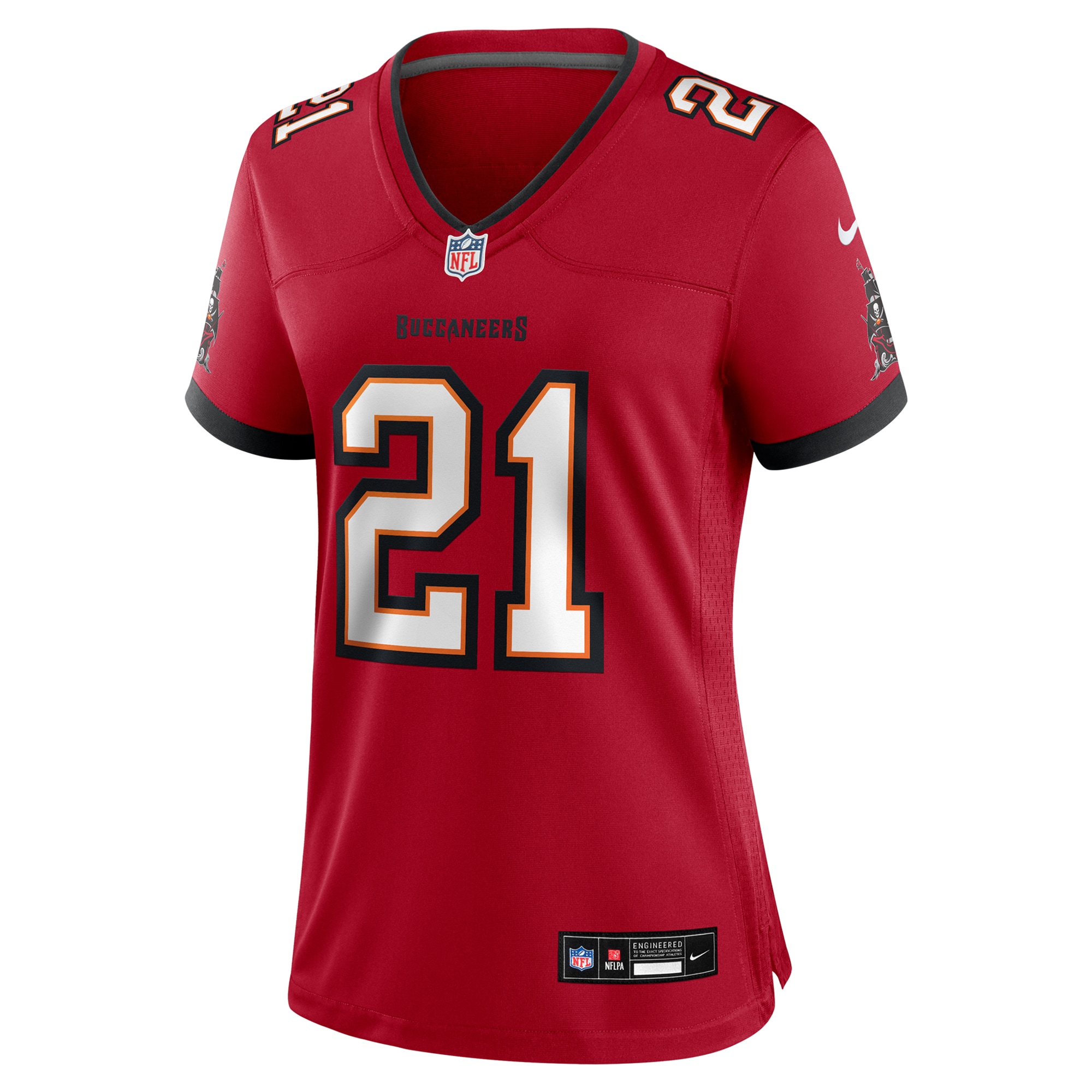 Women's Tampa Bay Buccaneers Mike Edwards Red Game Jersey JS8006 nicesnker - Image 2