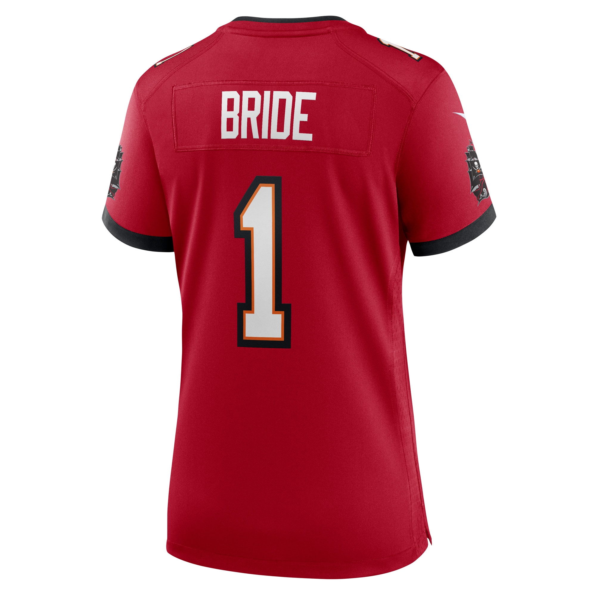 Women's Tampa Bay Buccaneers Number 1 Bride Red Game Jersey JS4651 nicesnker - Image 3